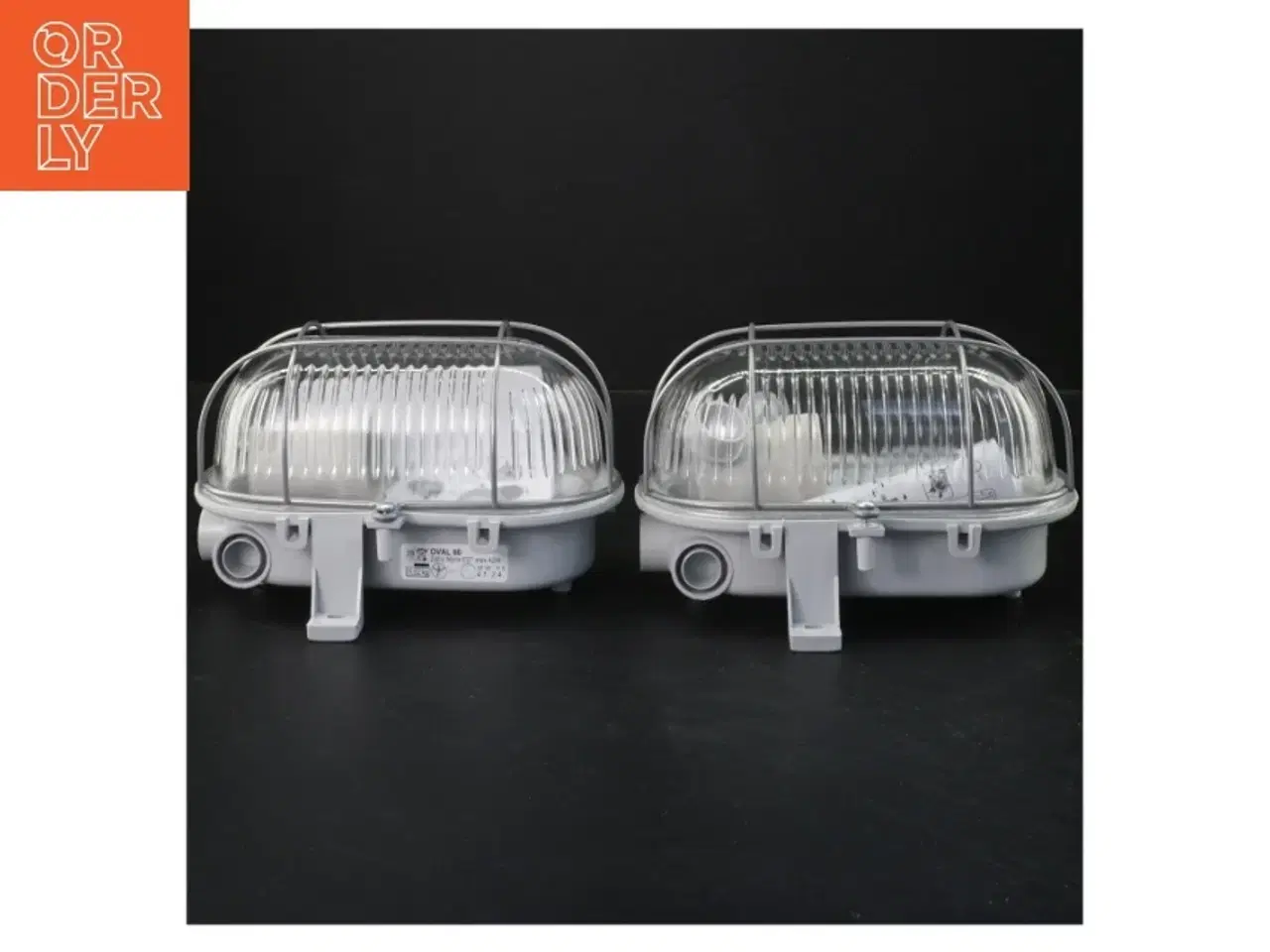 Billede 1 - Oval udendørslamper fra Lena Lighting (str. 16 cm)