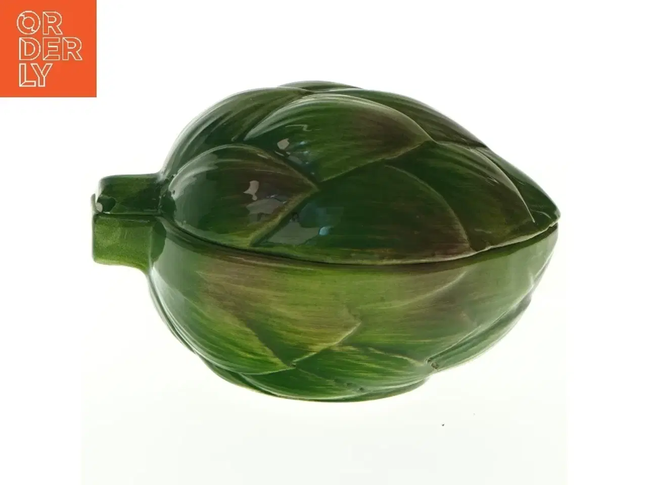 Billede 4 - Keramikskål formet som en artiskok (str. 14 x. 10 cm)