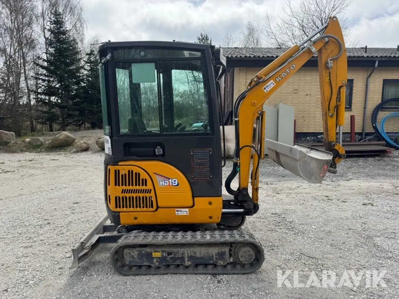 Billede 4 - Gravemaskine Kato Mini Excavatore 19 VXT
