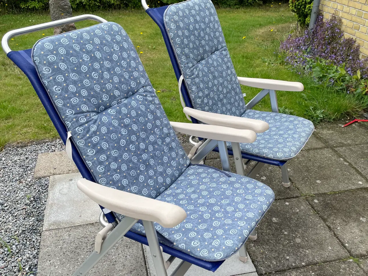 Billede 9 - Campingstole med høj ryg justerbar ryg