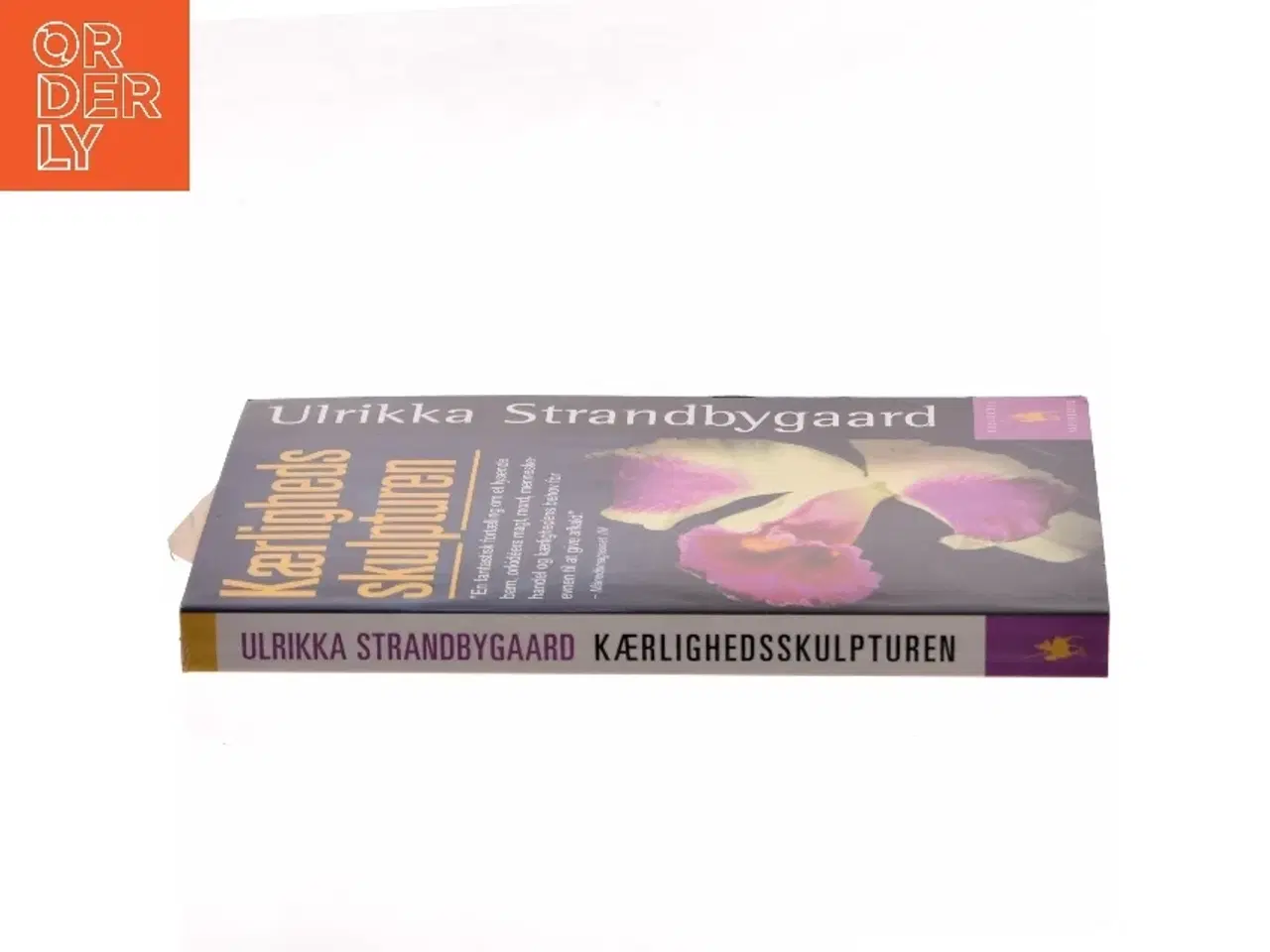 Billede 2 - Kærlighedsskulpturen : roman af Ulrikka Strandbygaard (Bog)