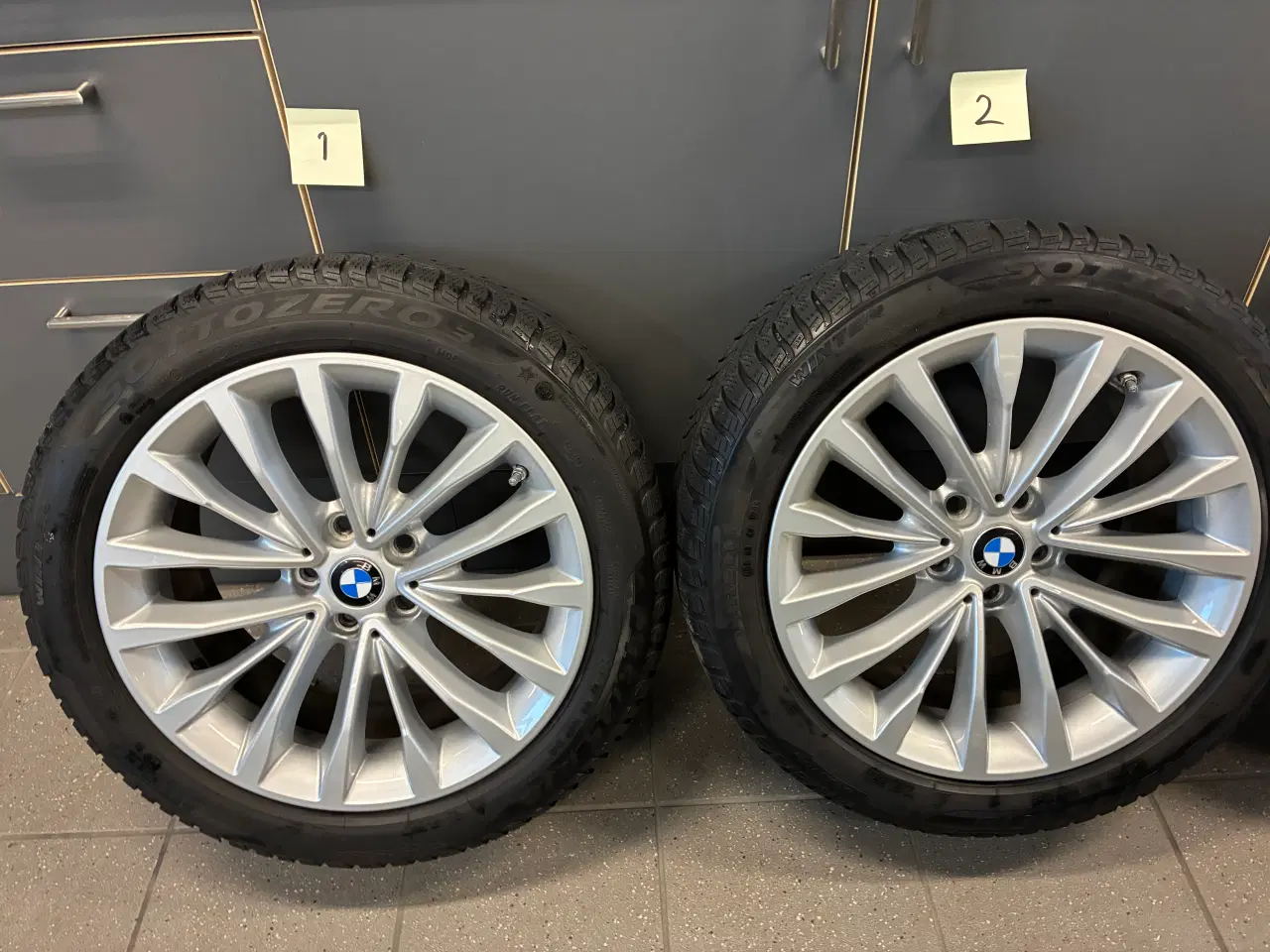 Billede 2 - Vinterhjul uden ridser, 18" til BMW G30 og G31