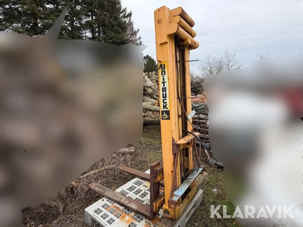 Billede 1 - Trucktårn Unitruck til 3 punkts fæste