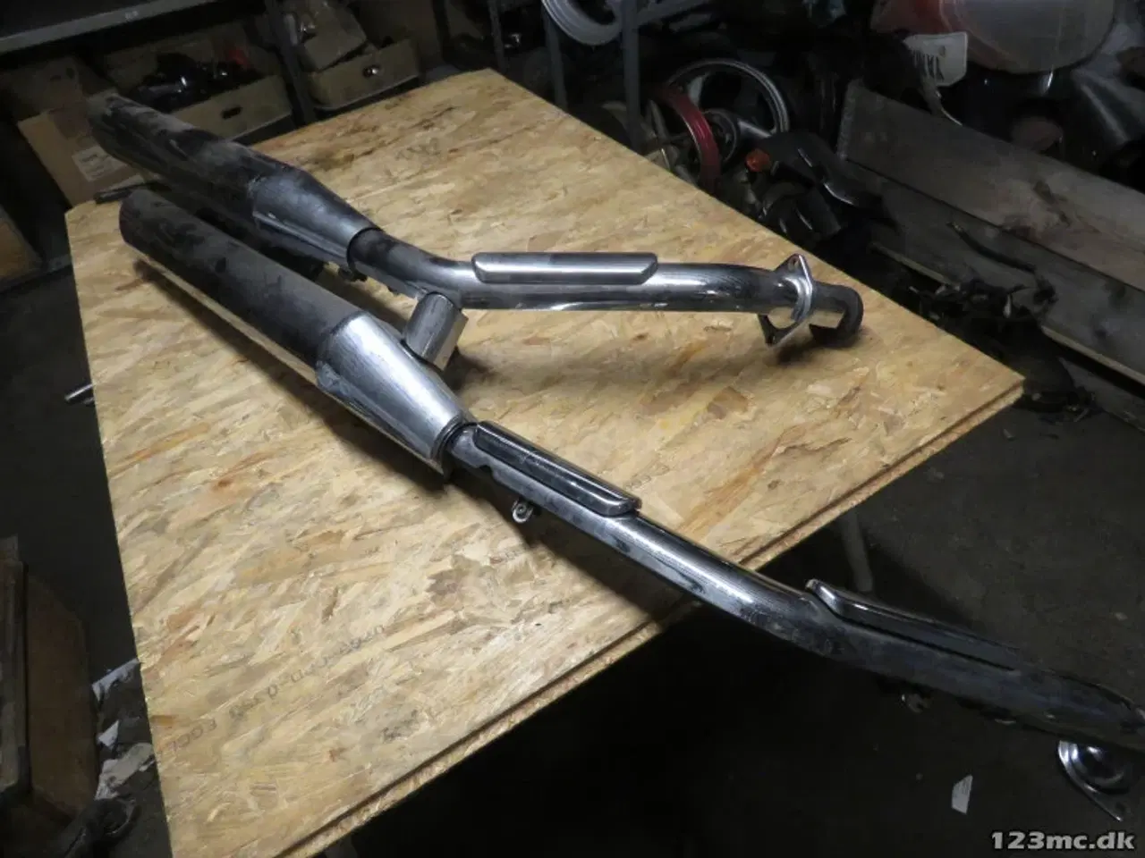 Billede 2 - Komplet udstødning Suzuki VL800