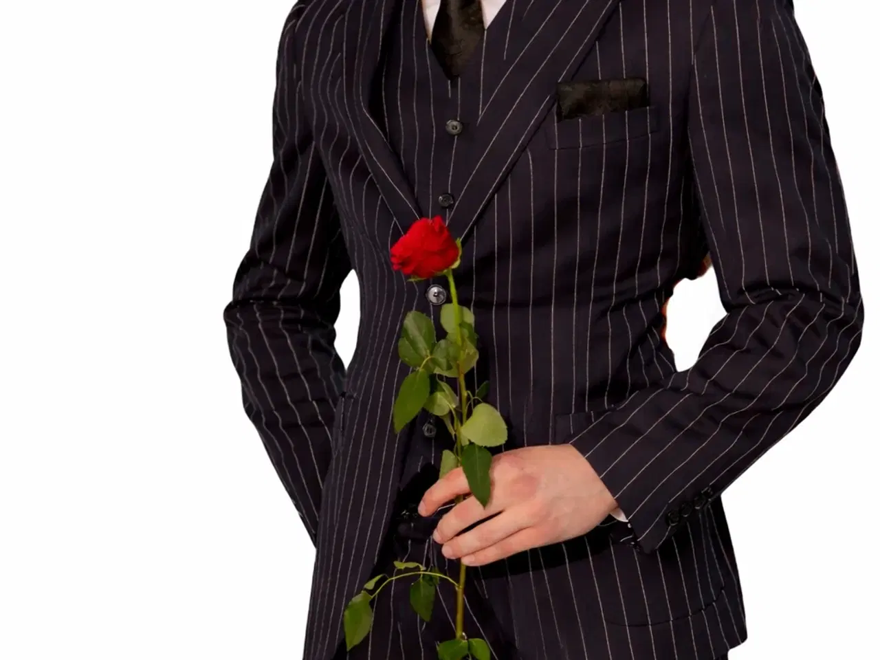 Billede 1 - Jakkesæt. Kun brugt én gang.