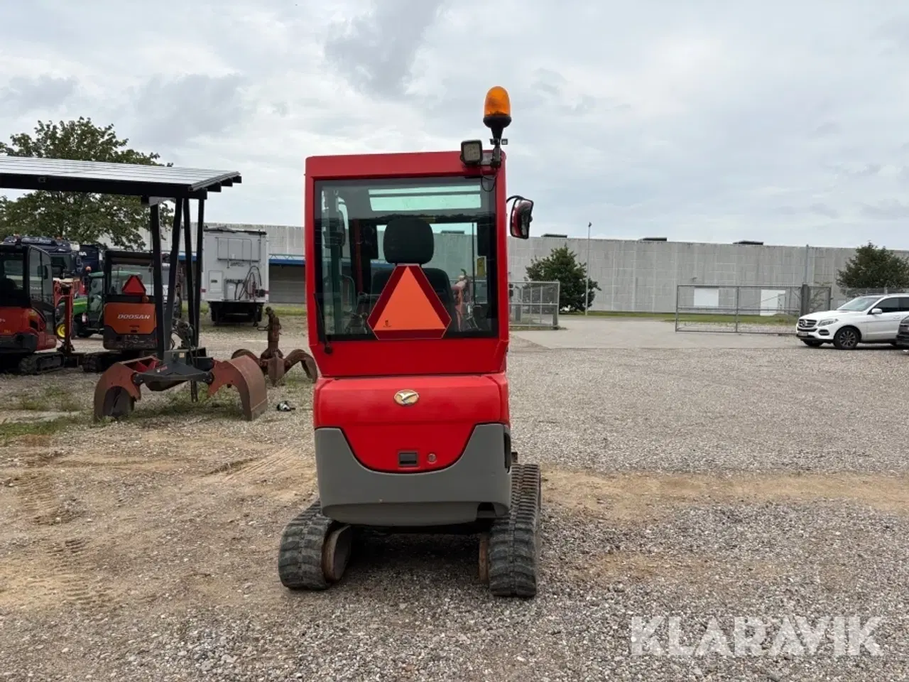Billede 7 - Minigraver Yanmar Sv17-ex