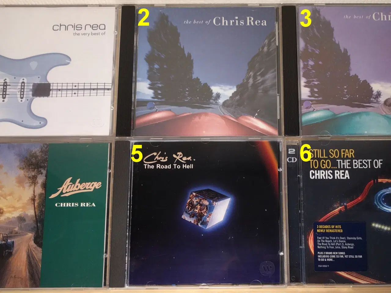Billede 1 - Chris Rea: 6 Titler