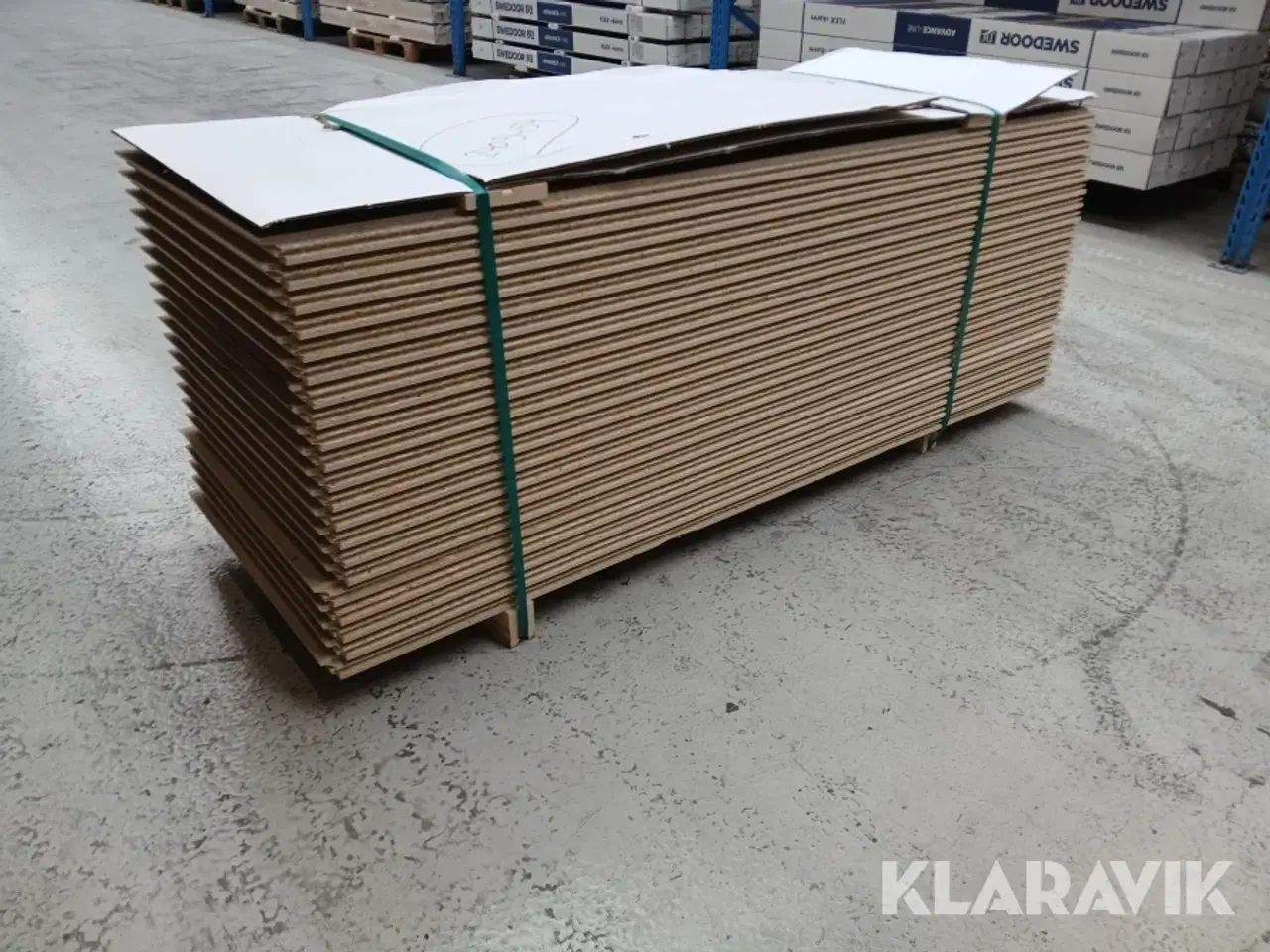 Billede 1 - Spångulv 30mm delvis skadet Foresta P6 4S dobbel profil