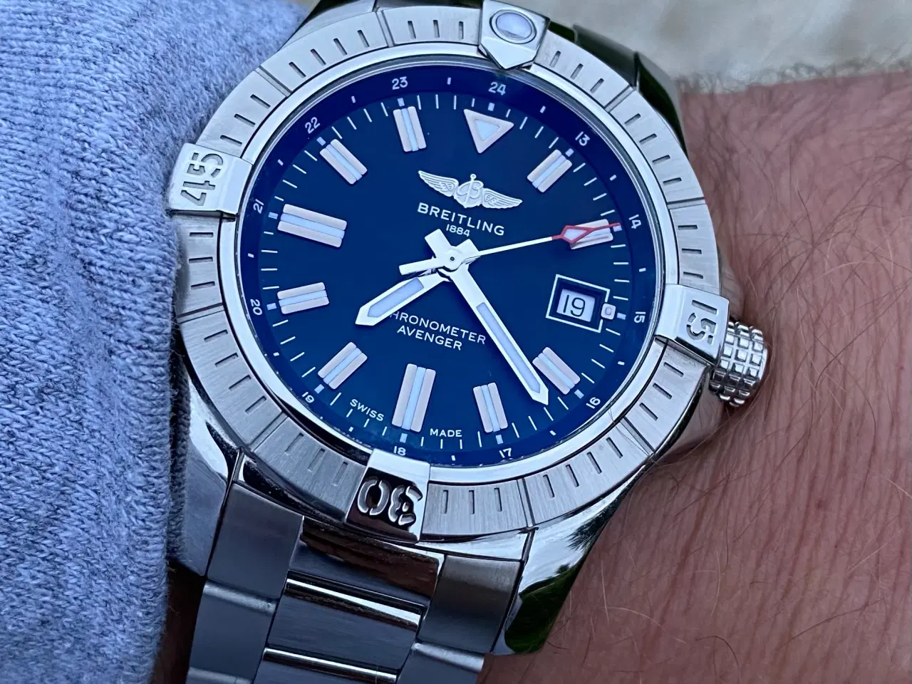 Billede 8 - Et rigtig stort sæt: Breitling Avenger + Reklamesk