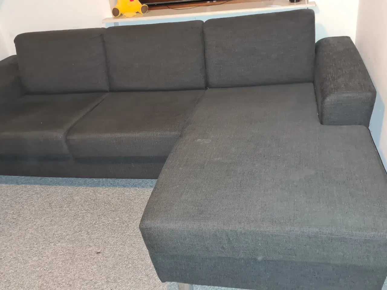 Billede 1 - Sofa med chaiselong..3 person