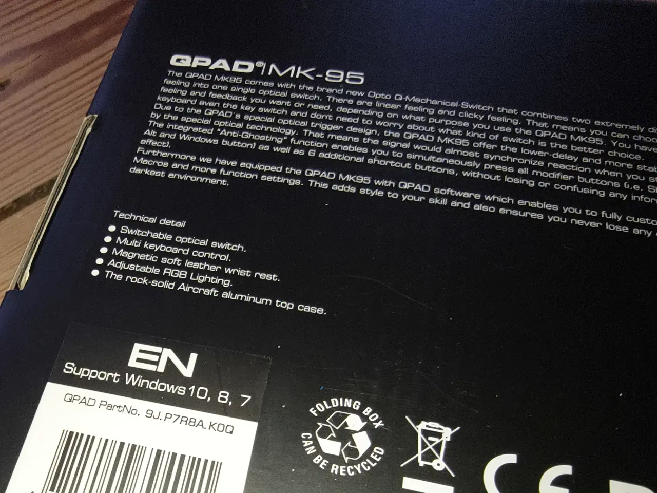 Billede 7 - QPAD MK95 gaming tastatur