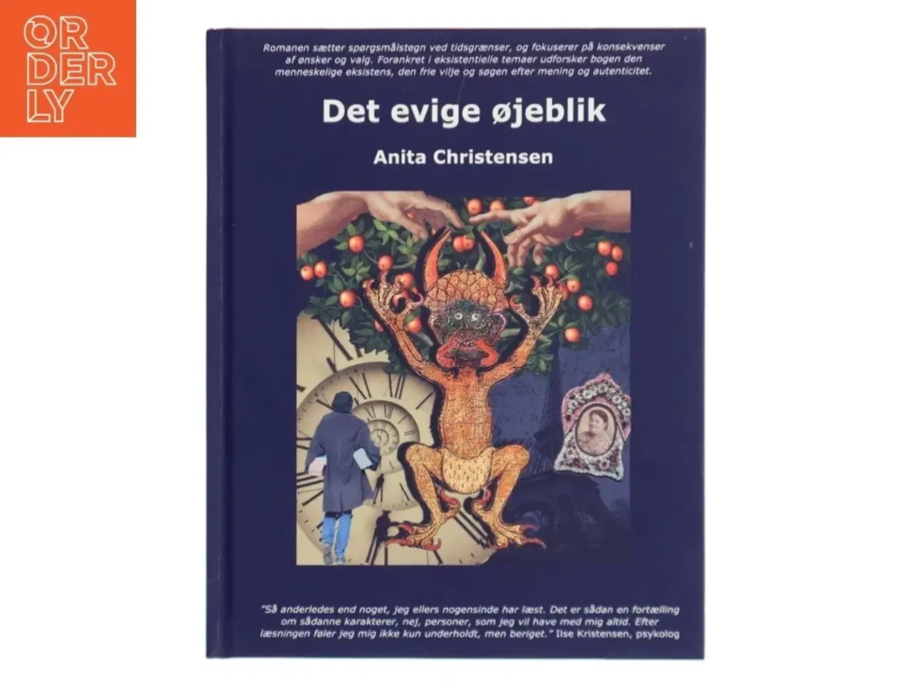 Billede 1 - Det evige øjeblik : roman af Anita Christensen (f. 1947) (Bog)