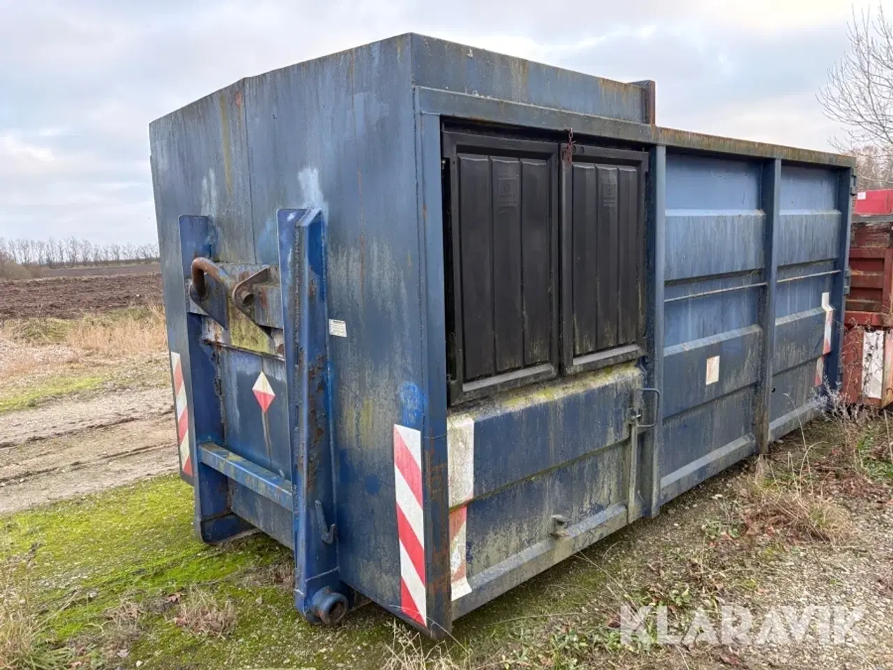 Billede 1 - Affaldscontainer m Kroghejs Miljø-art -AS 4000 x 2000 x 1800 mm o