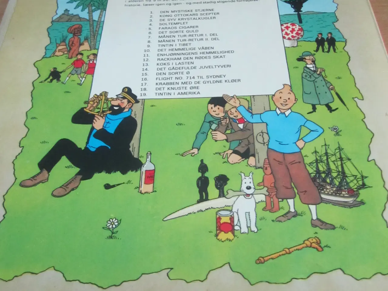 Billede 3 - TINTIN. MÅNEN TUR-RETUR.