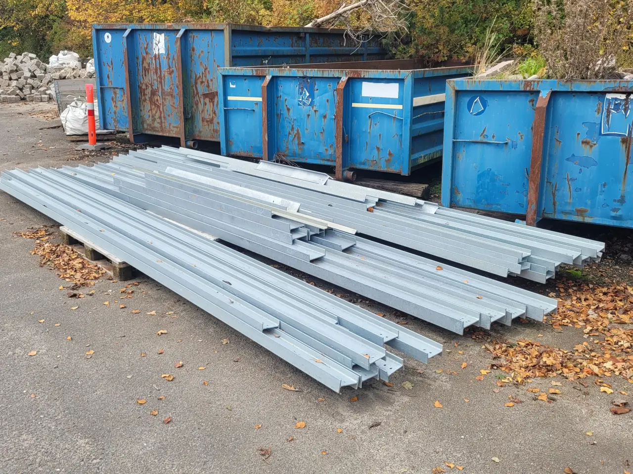 Billede 1 - Galvaniserede IPE-stålbjælker – 6 meter