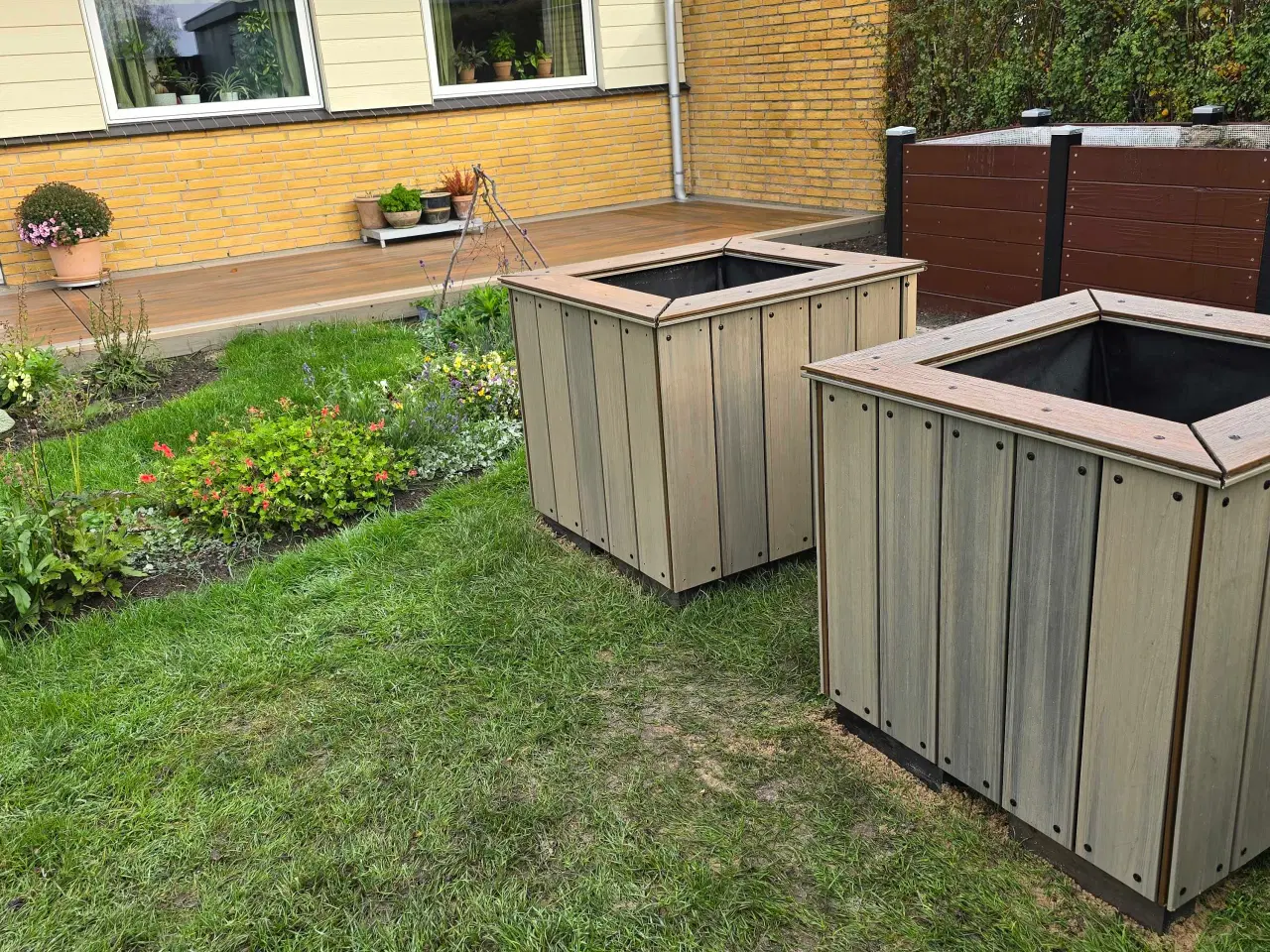 Billede 2 - Blomster kumme - Håndlavet plantekasse