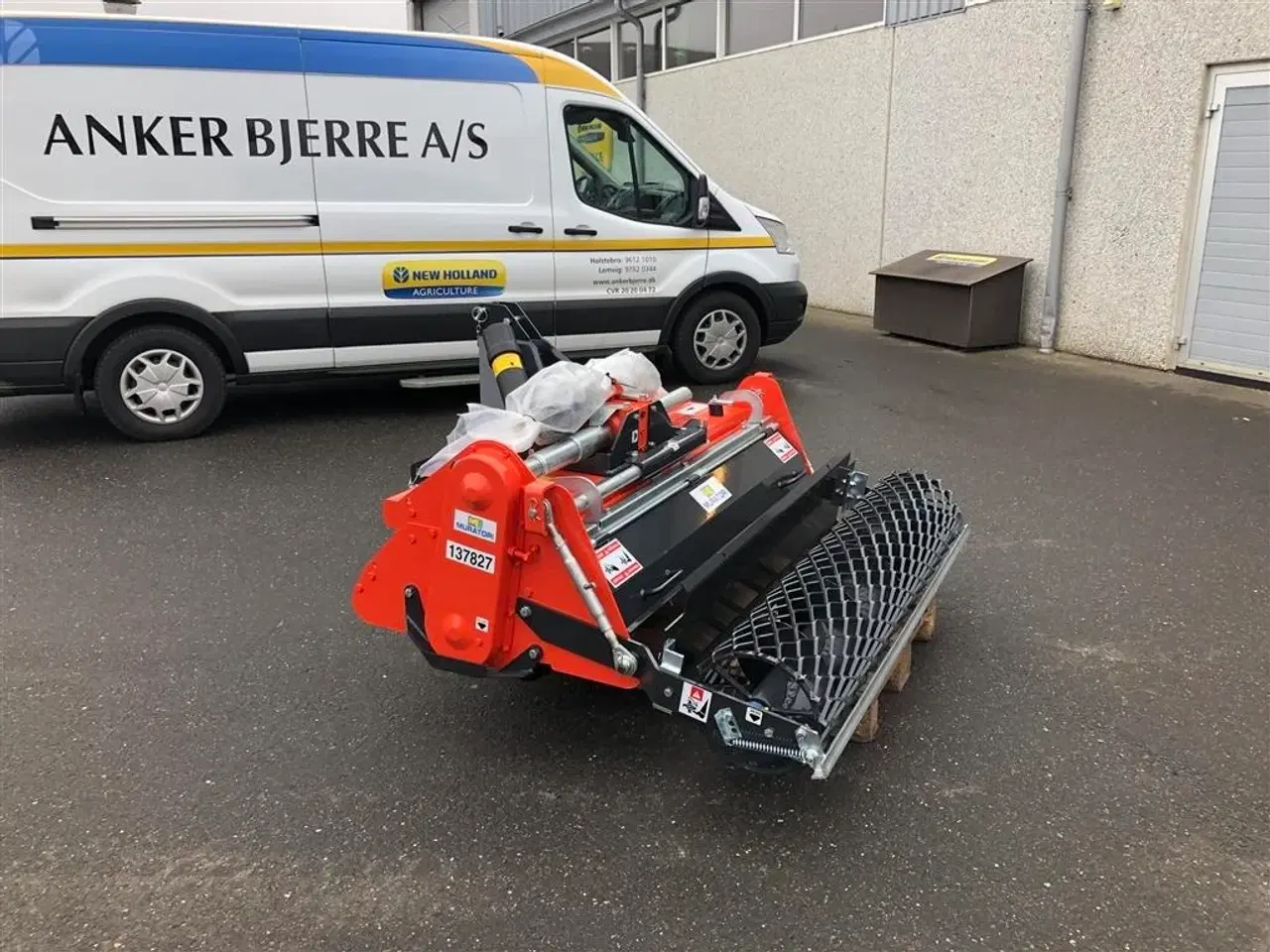Billede 4 - Muratori MZ62SXL -145 med udjævningsbjælke og pto aksel
