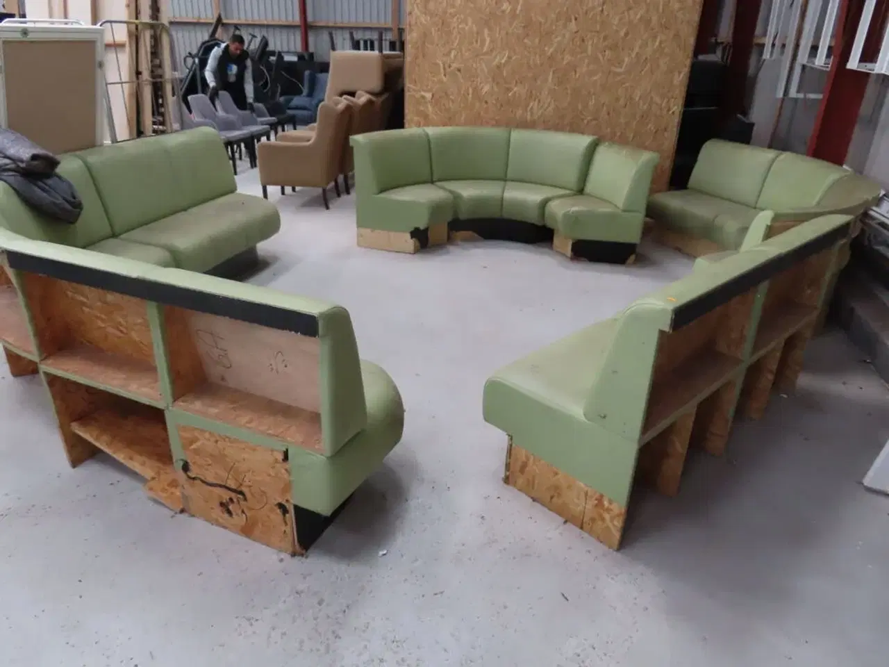Billede 1 - Loungesofaer til fastmontering
