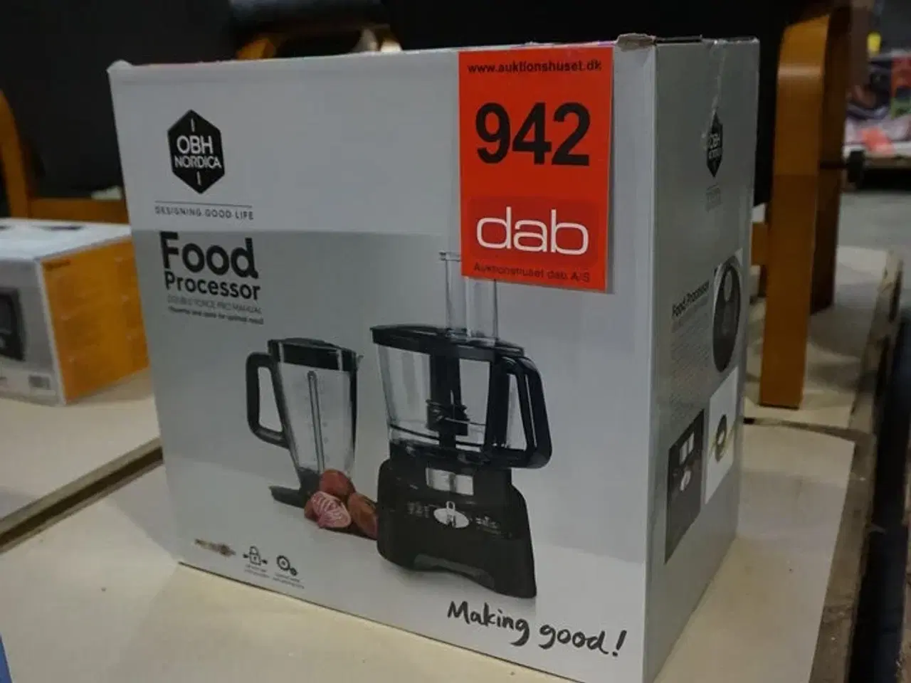 Billede 3 - OBH Nordica Double Force Pro Manual Foodprocessor