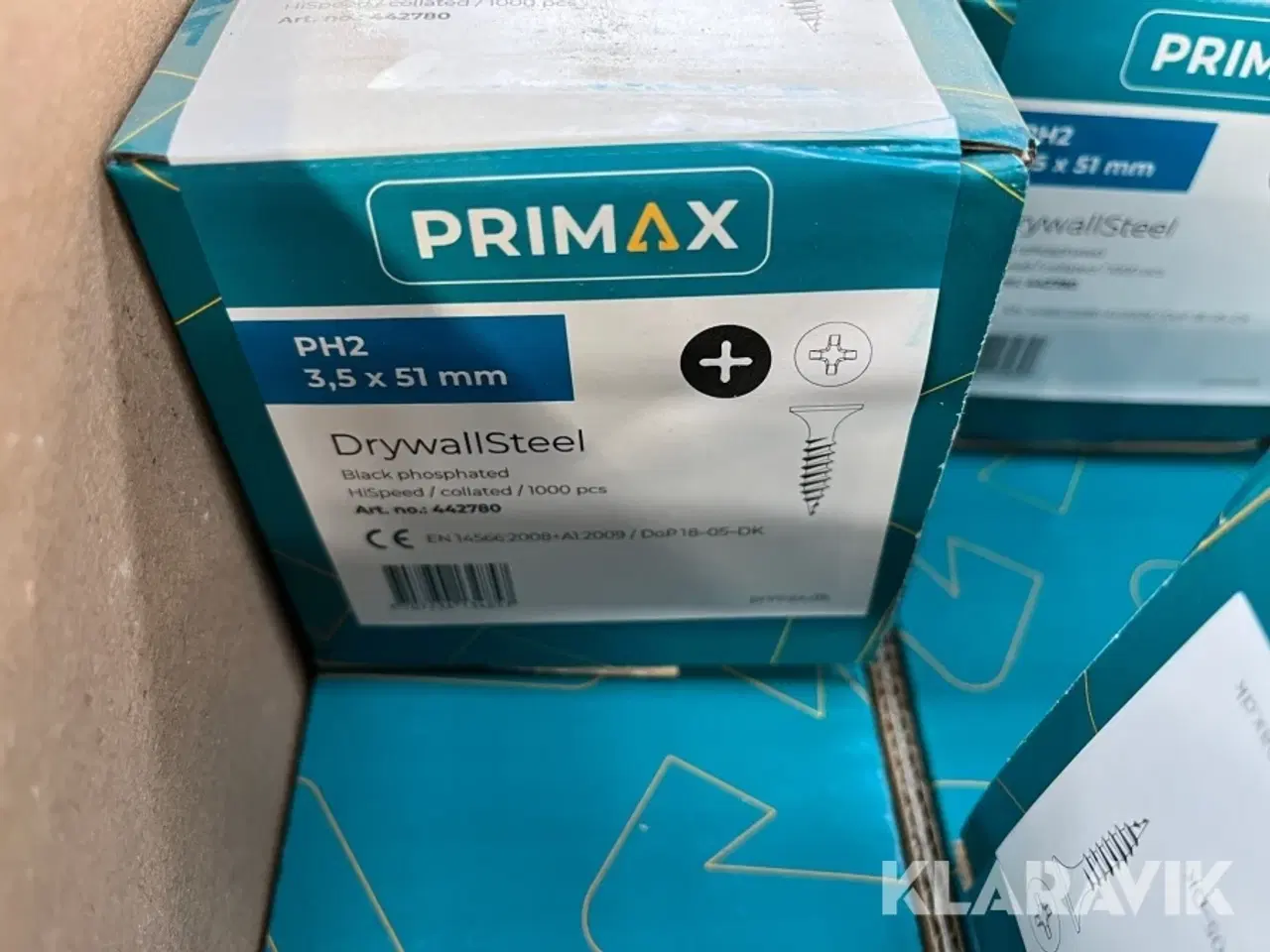 Billede 4 - Gipsskruebånd Primax 3,5x51mm - 53 pakker