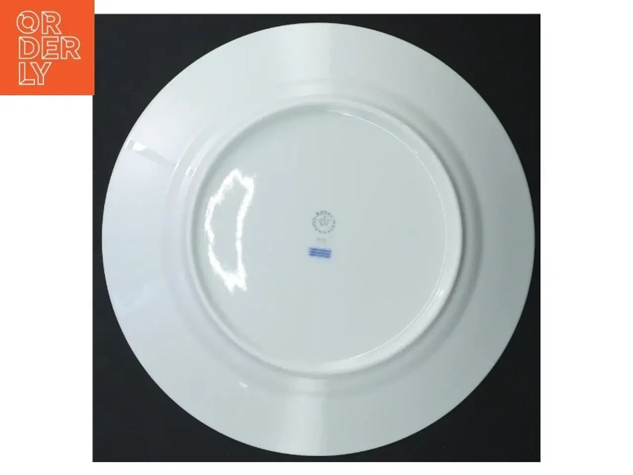 Billede 2 - Royal Copenhagen tallerken hvid vifte (str. Ø 22 cm)