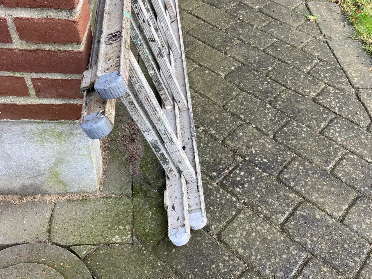 Billede 2 - Alu skyde stige