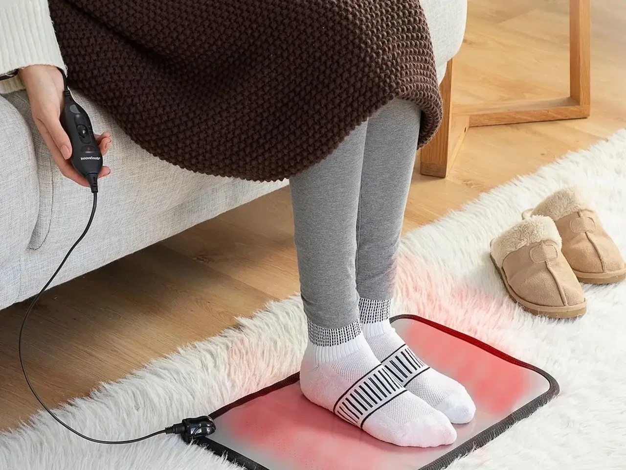 Billede 1 - Elektrisk fodvarmer Hemat - varmepude