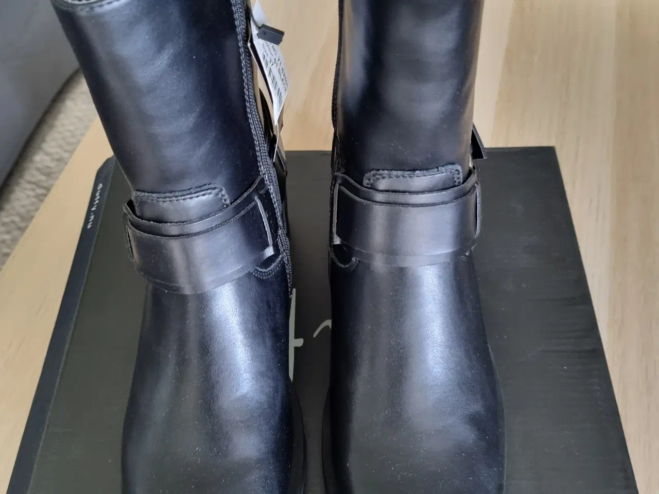 Billede 6 - Duffy 71-62801 Bikerstøvle sort læder str 37