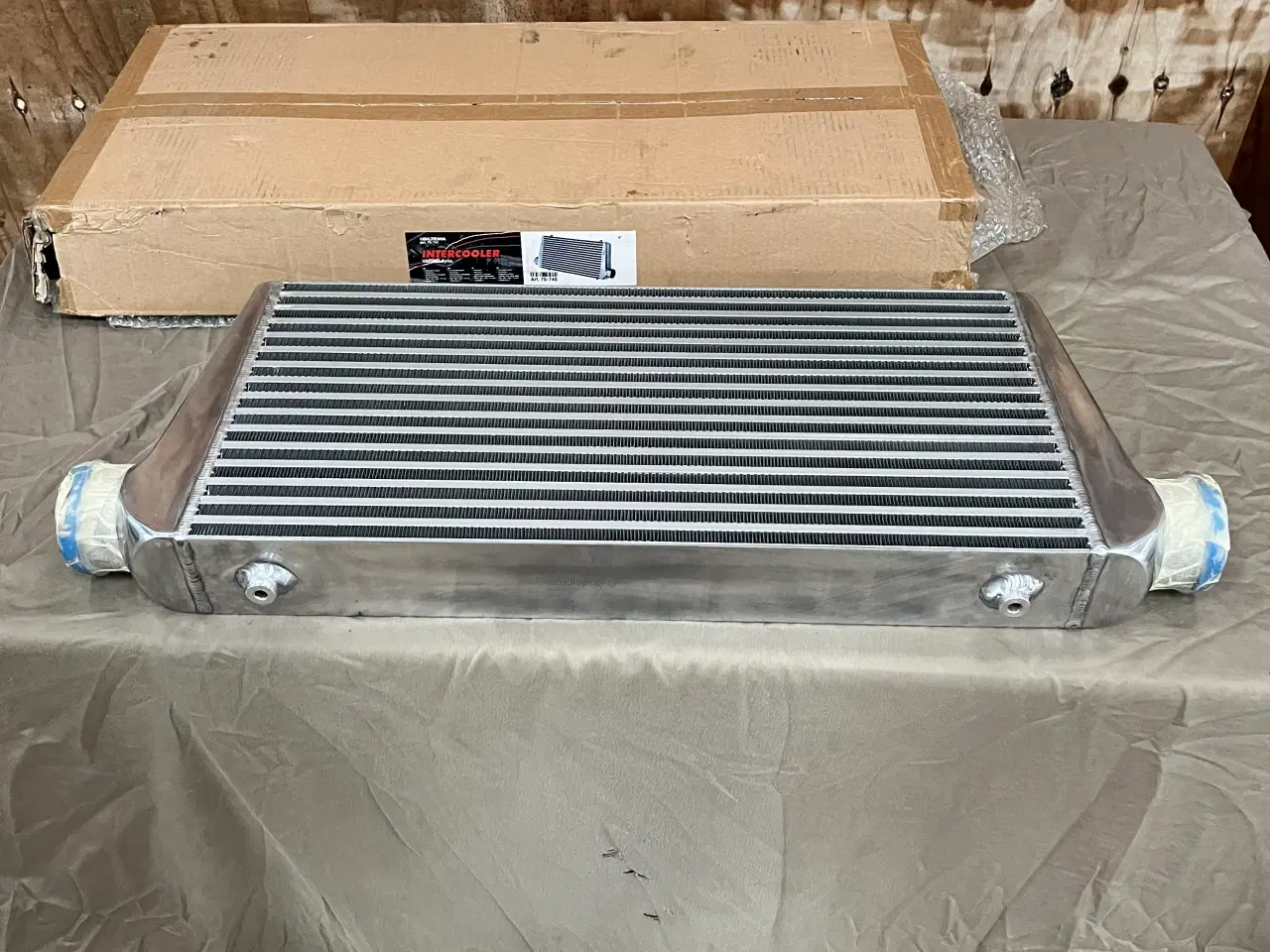 Billede 2 - Intercooler i aluminium med 3” tilslutning
