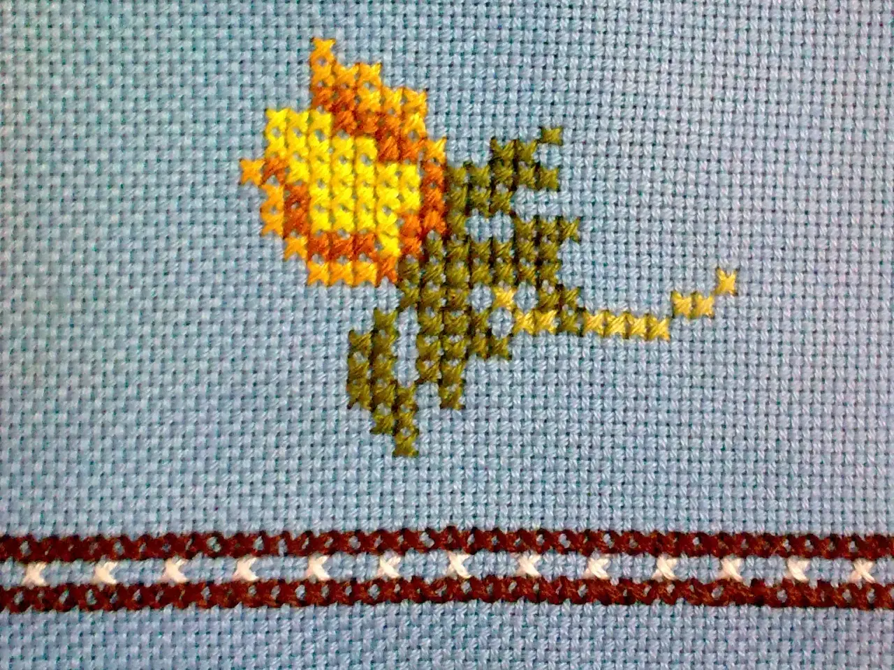 Billede 3 - Island får danske påskelam mæh erantis korssting