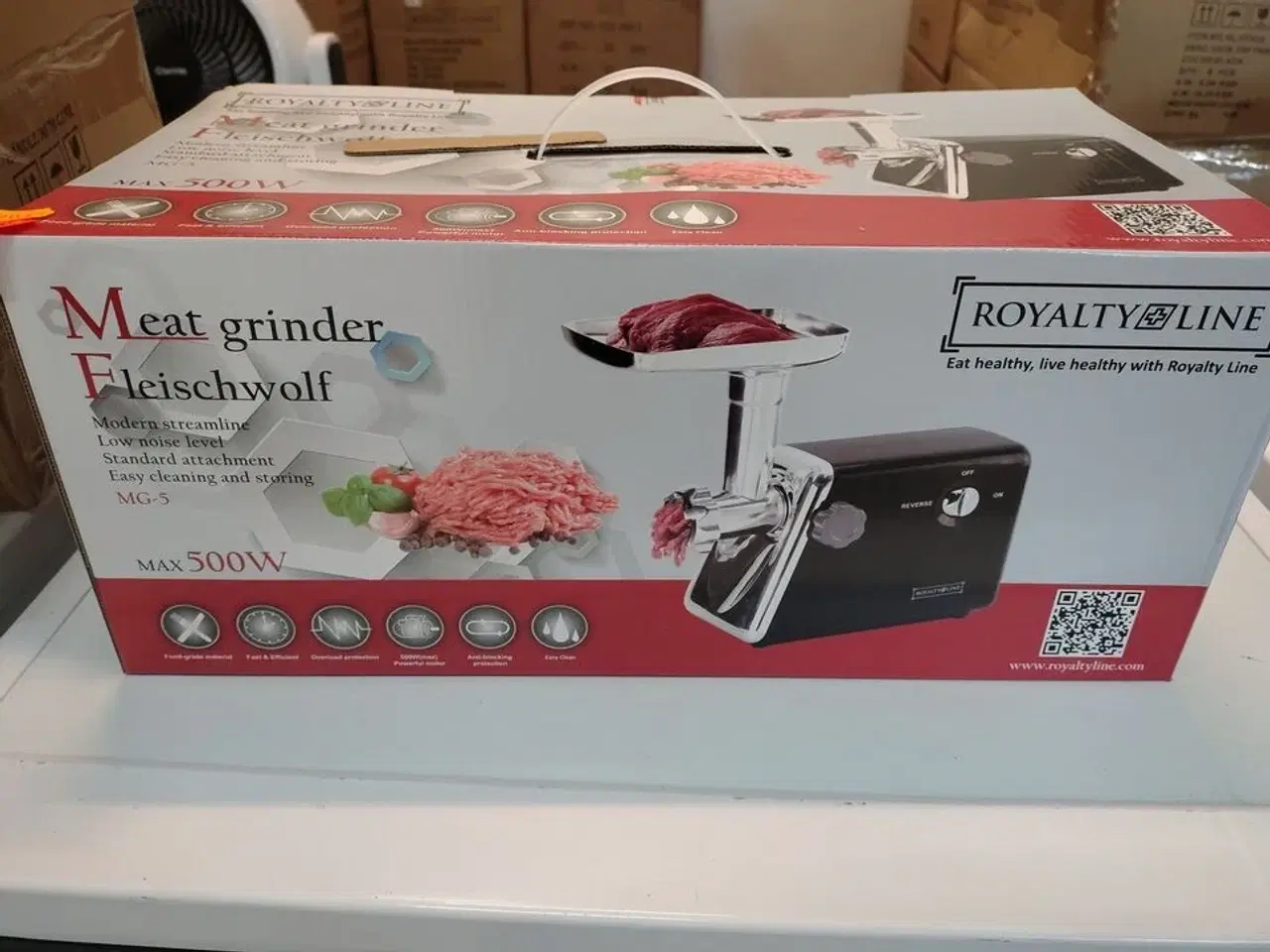 Billede 1 - Kødhakker, ubrugt ROYALTY LINE MG-5