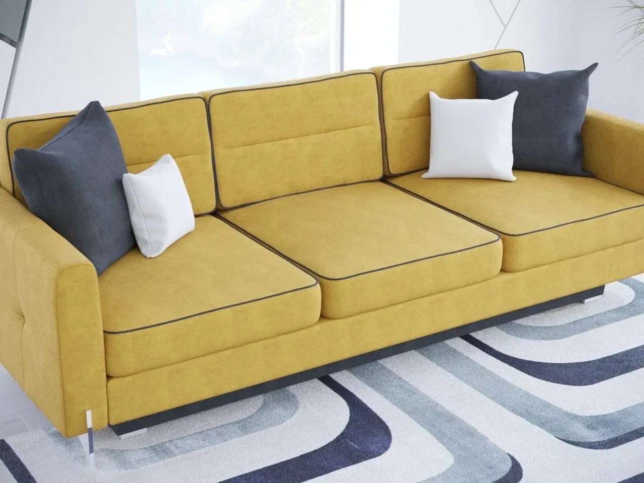 Billede 10 - ARTEMIDA SOFA MED SOVEFUNKTION 236 CM