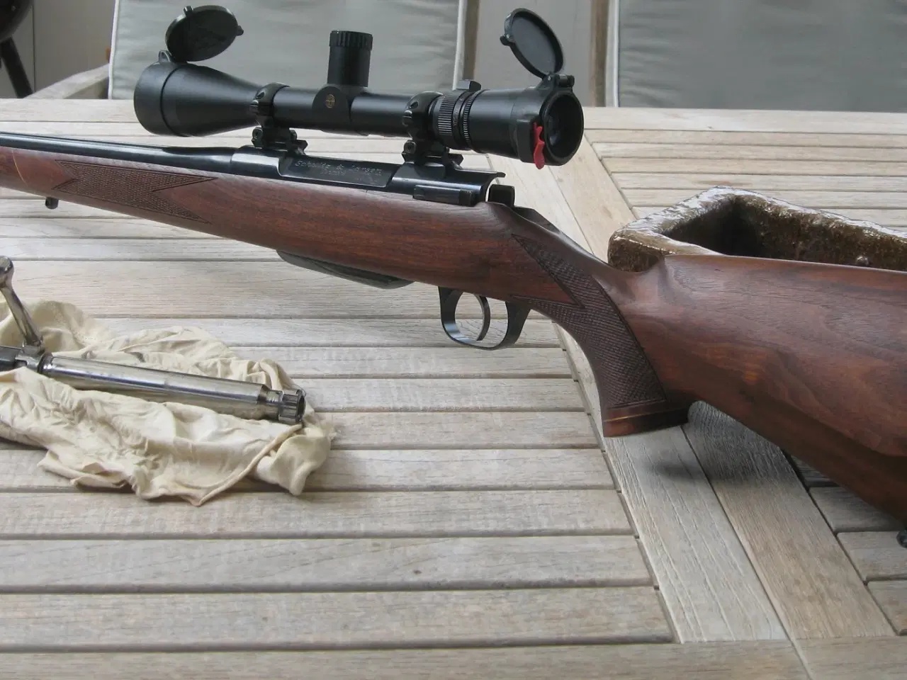 Billede 1 - Jagtriffel, Schultz & Larsen, M97DL, 7mm Rem. mag.