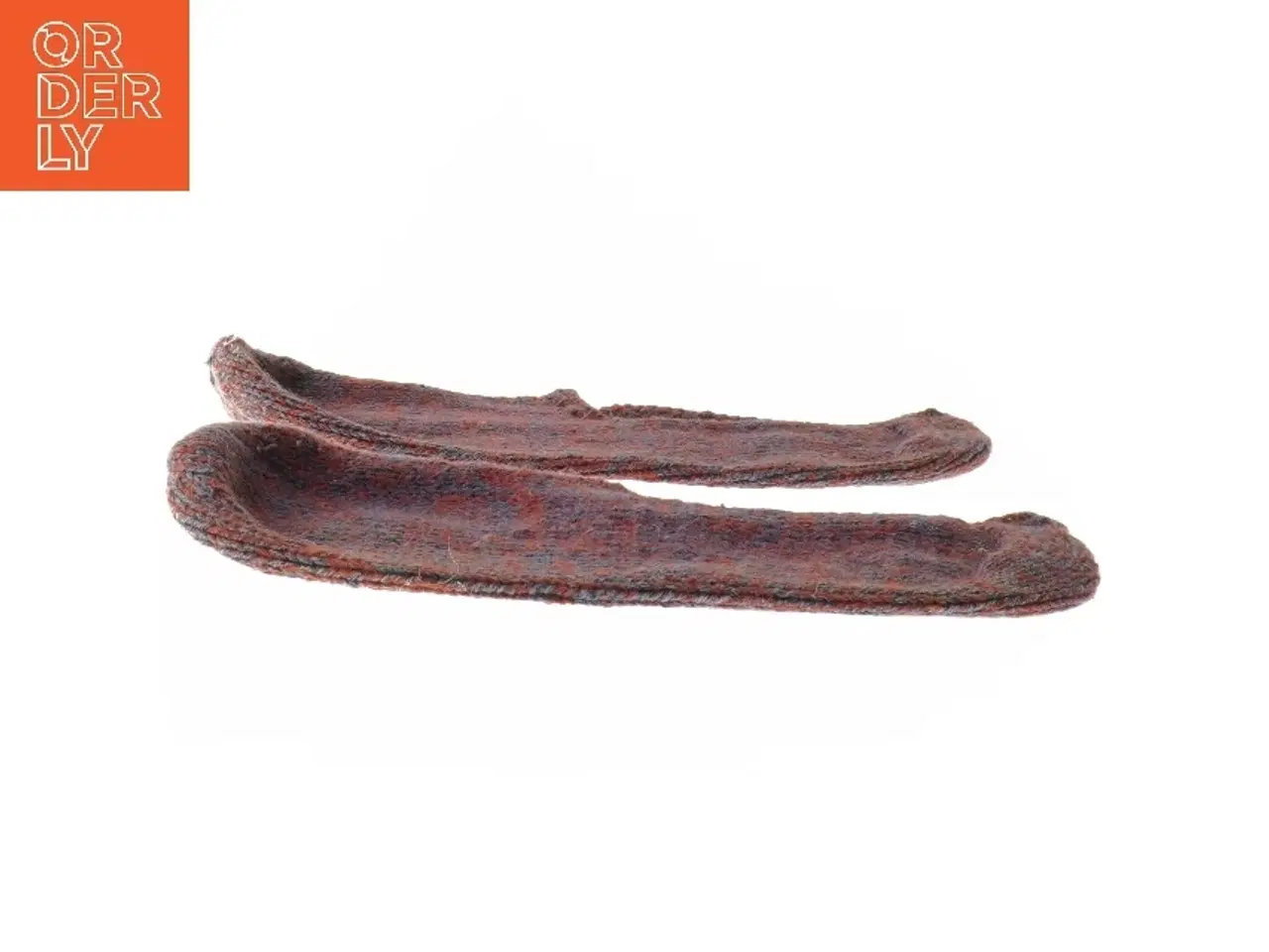 Billede 3 - Strikkede hjemmesko (str. 25 cm)