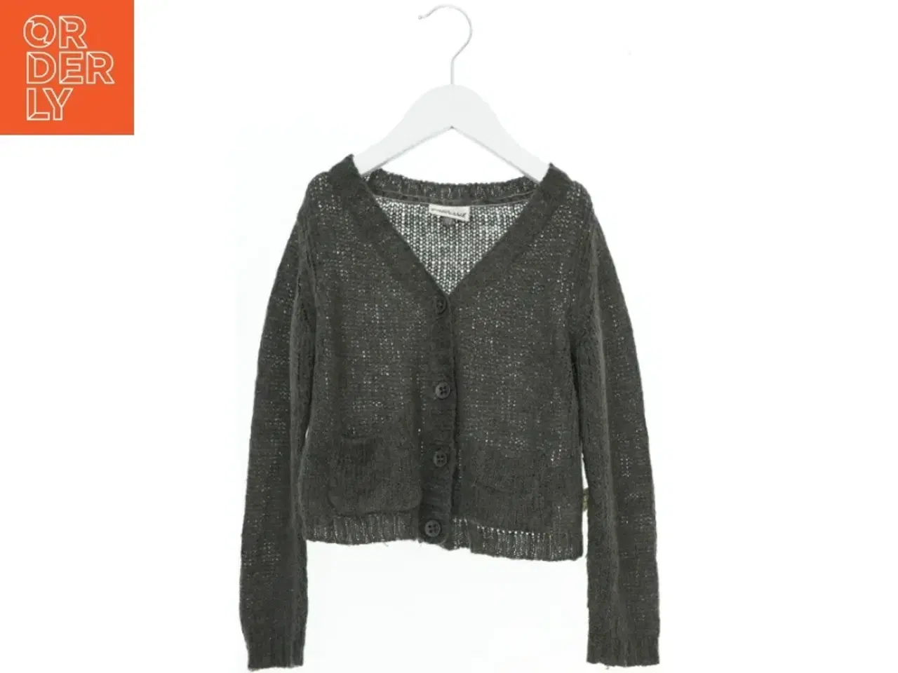 Billede 1 - Strik cardigan med knapper fra Pomp de Lux (str. 110)