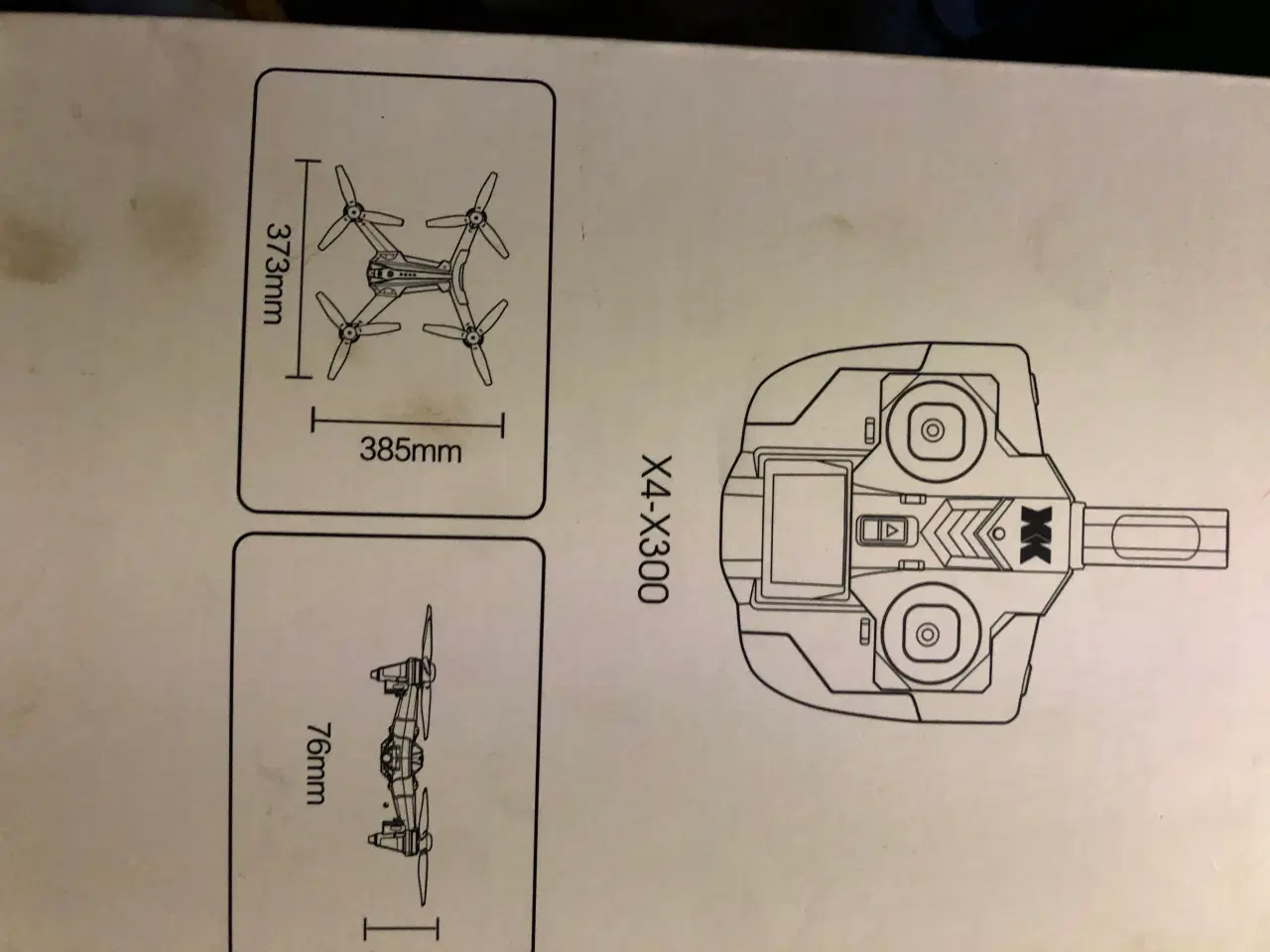 Billede 1 - drone med extra batteri
