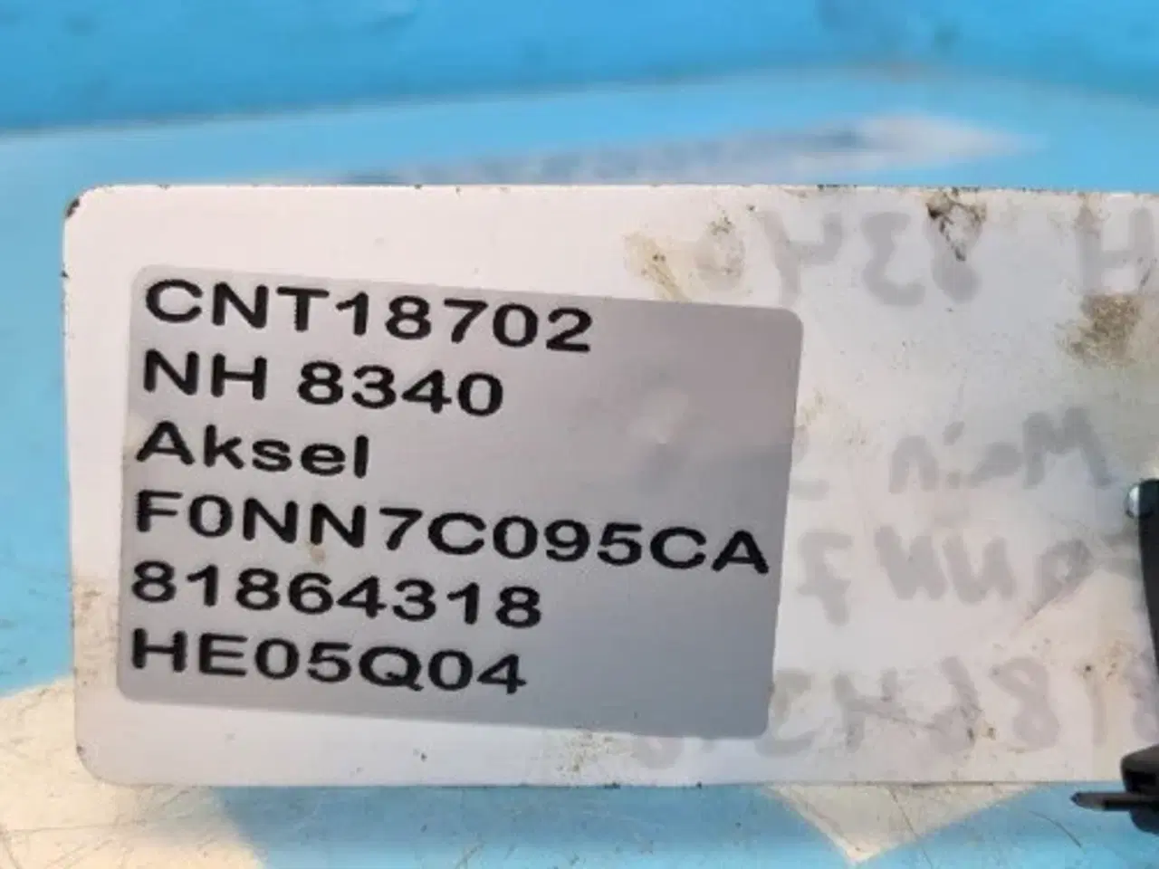 Billede 12 - New Holland 8340 Aksel 81864318