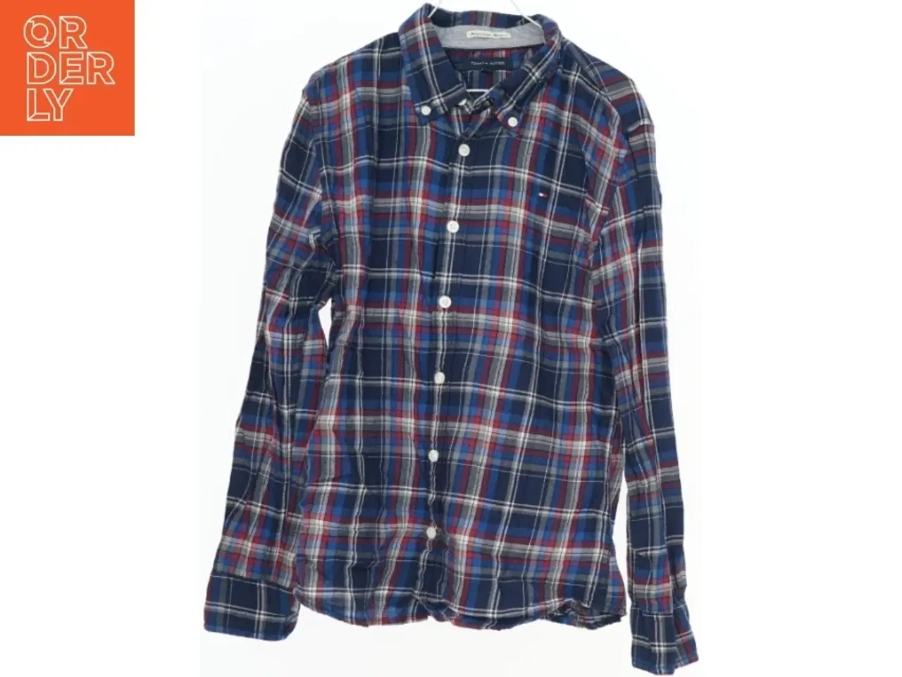 Billede 1 - Skjorte i ternet design fra Tommy Hilfiger (str. 152)