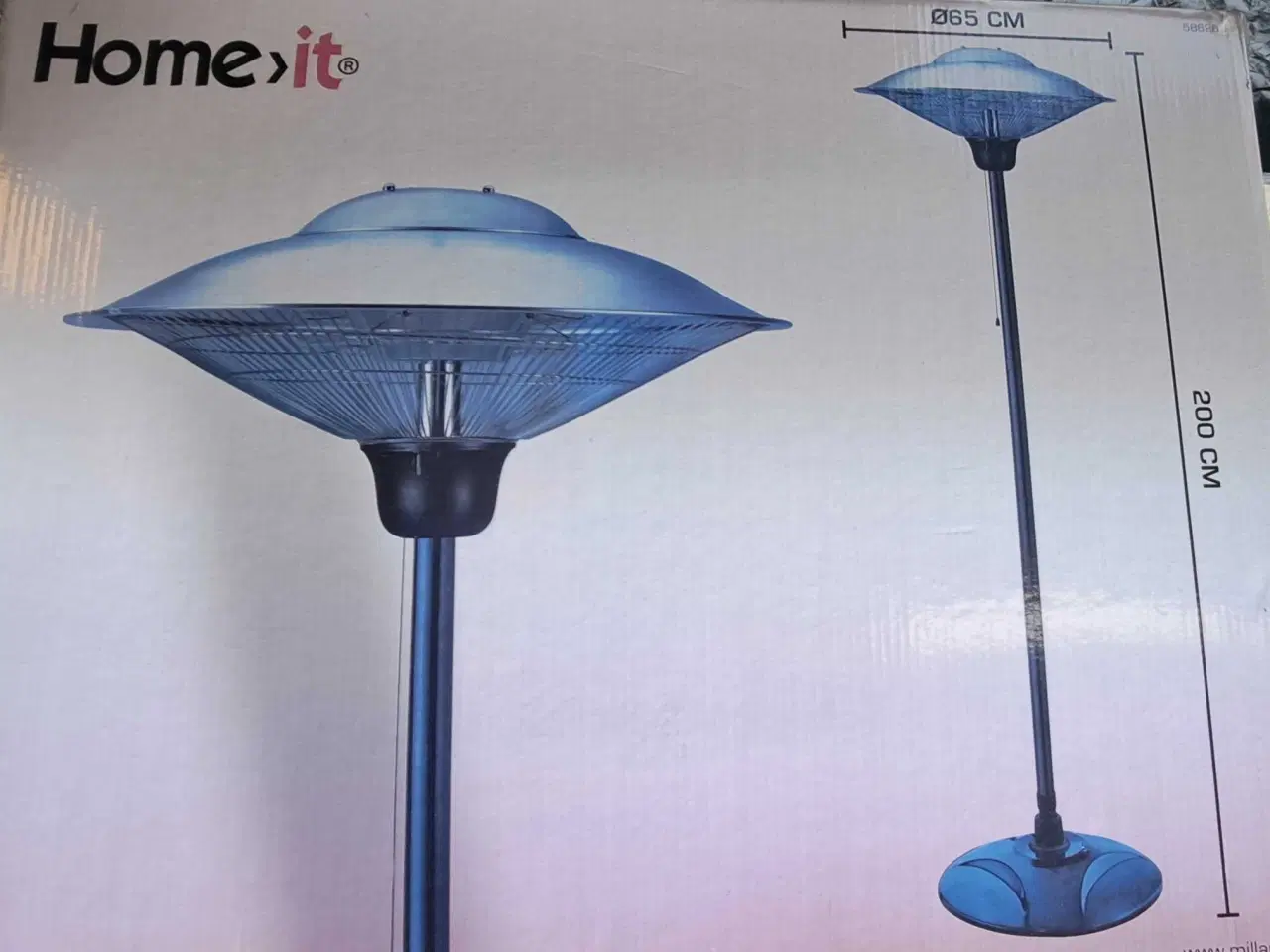 Billede 2 - Terrassevarmer elektrisk