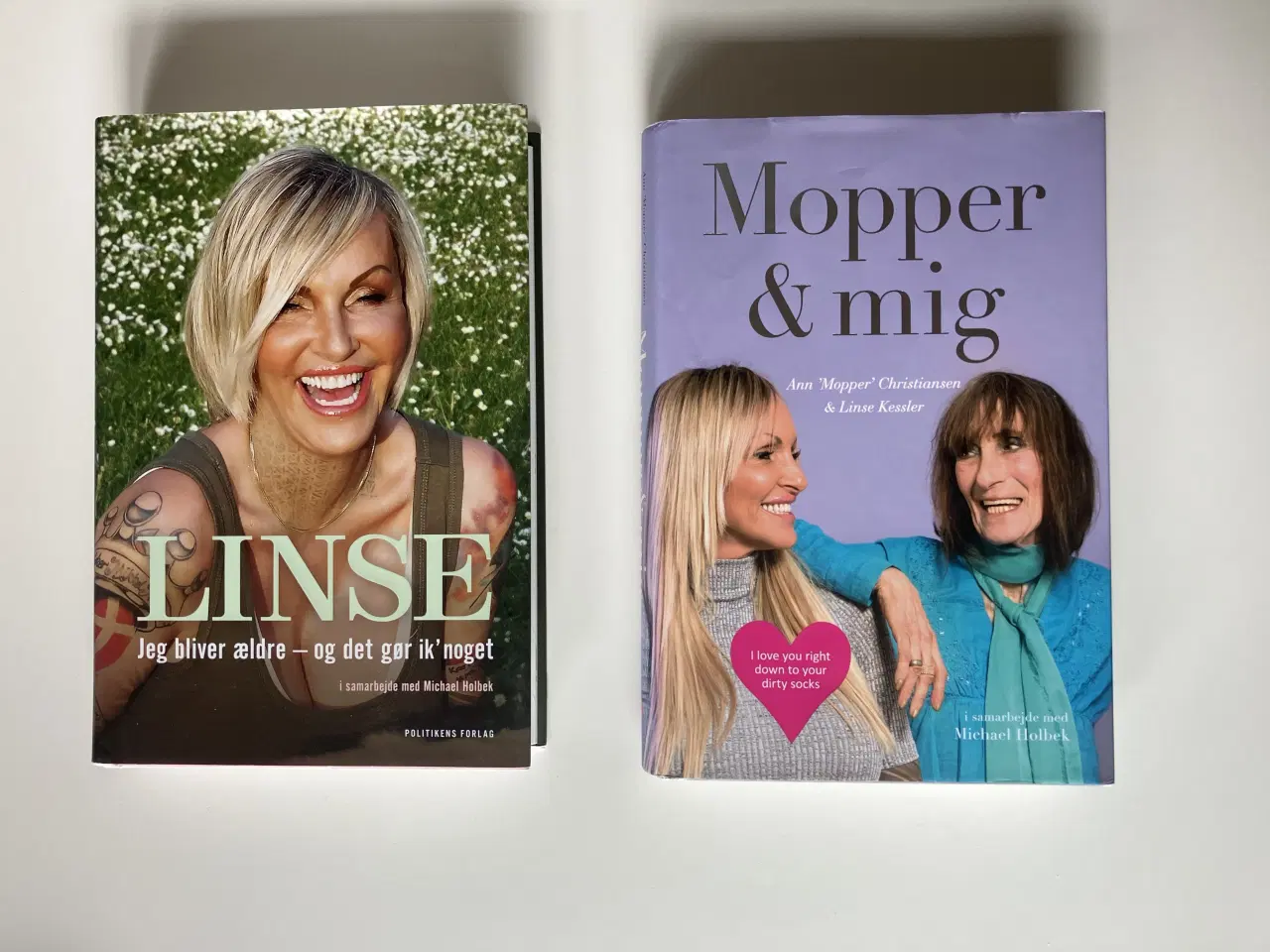 Billede 1 - Linse - jeg bliver ældre + Mopper & mig  (2 bøger)