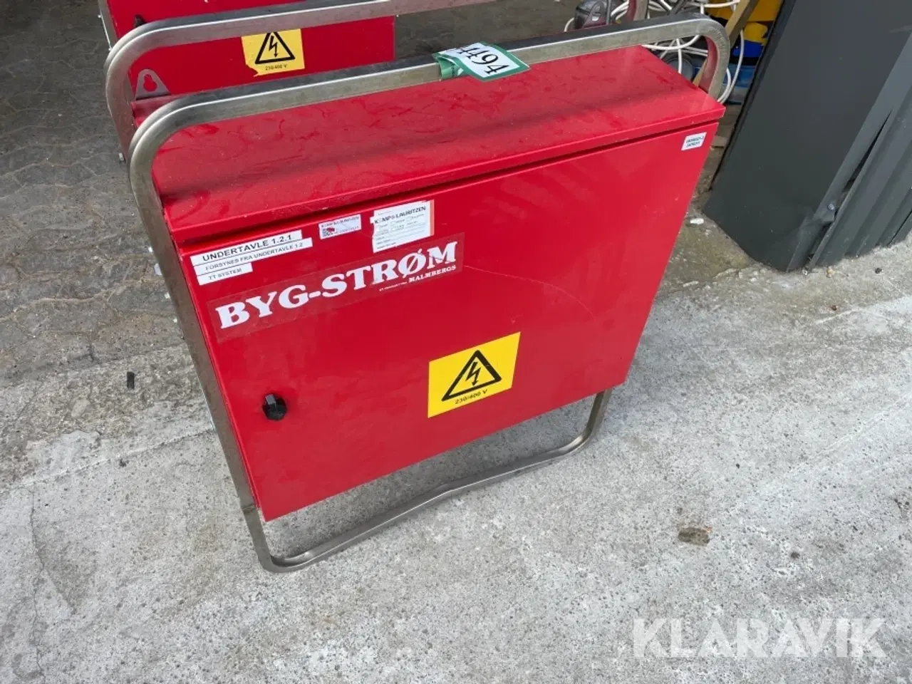 Billede 1 - Byggestrømtavle Malmbergsvej BYG-STRØM UG56321-3W