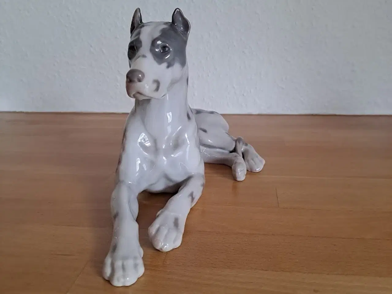 Billede 3 - Bing & Grøndahl porcelænsfigur Grandanois