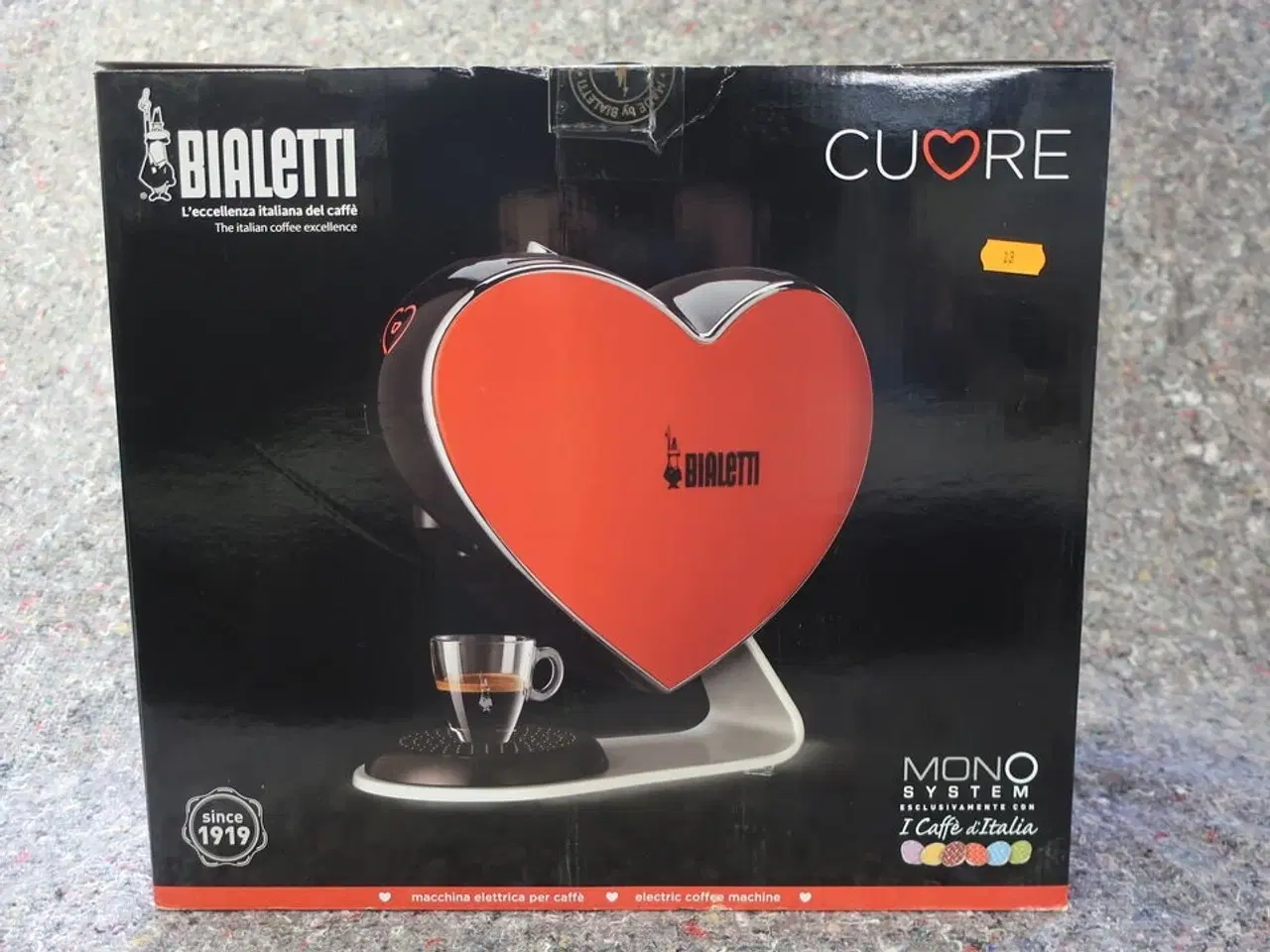 Billede 1 - Kapsel espresso kaffemaskine BIALETTI CUORE CF 80