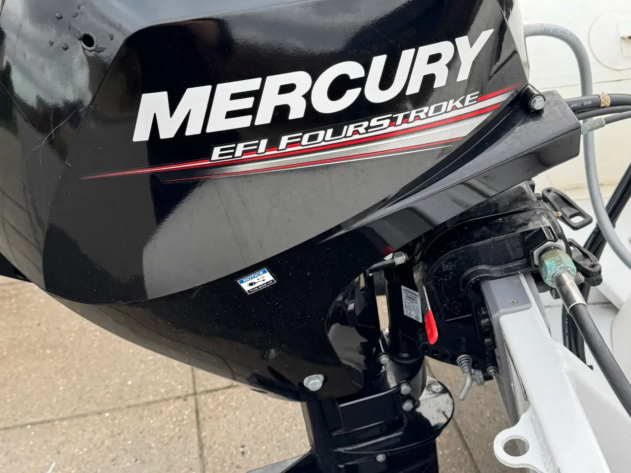 Billede 3 - Quicksilver 350 Alurib med 20 hk påhængsmotor