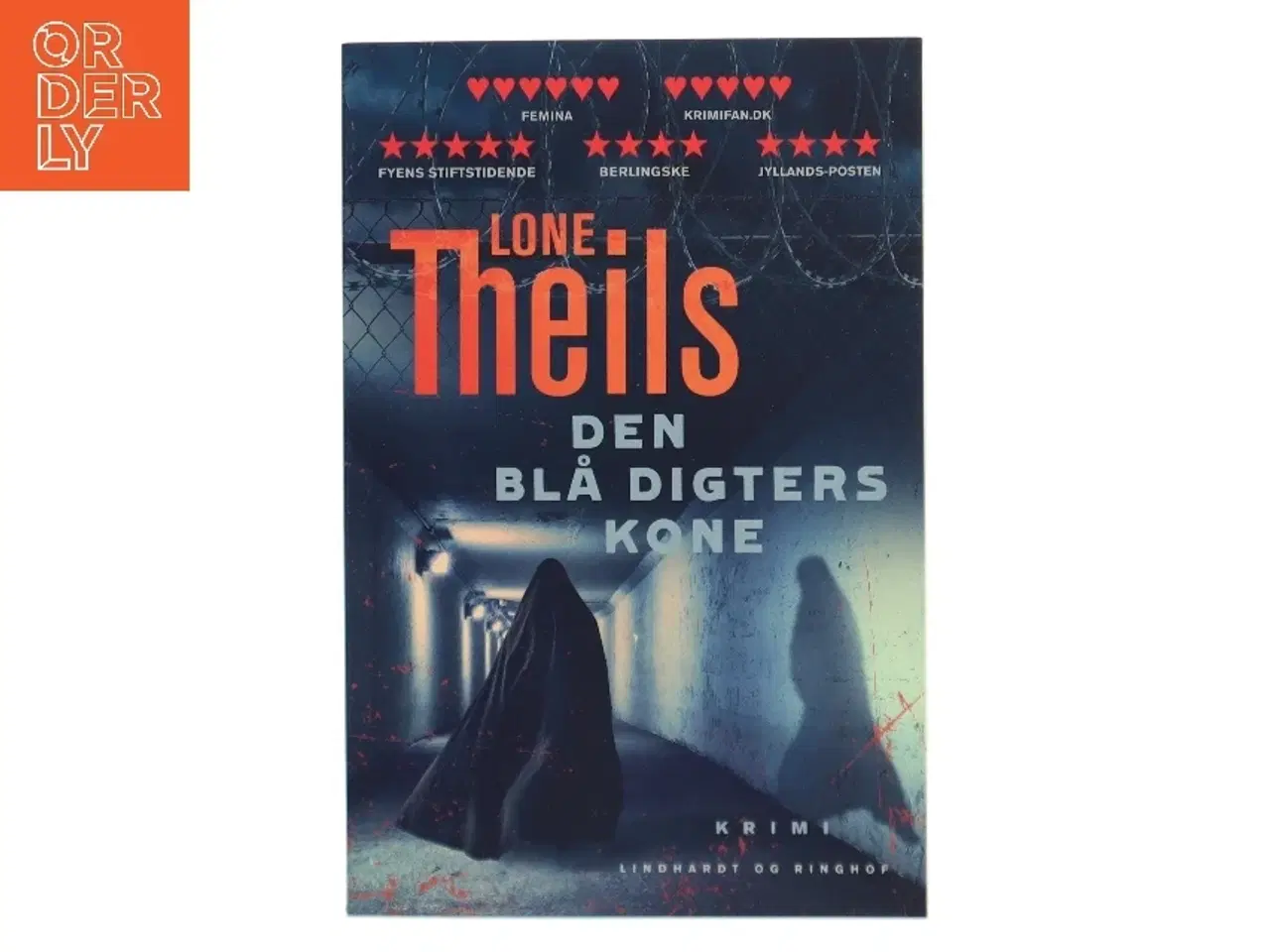 Billede 1 - Den blå digters kone af Lone Theils (Bog)