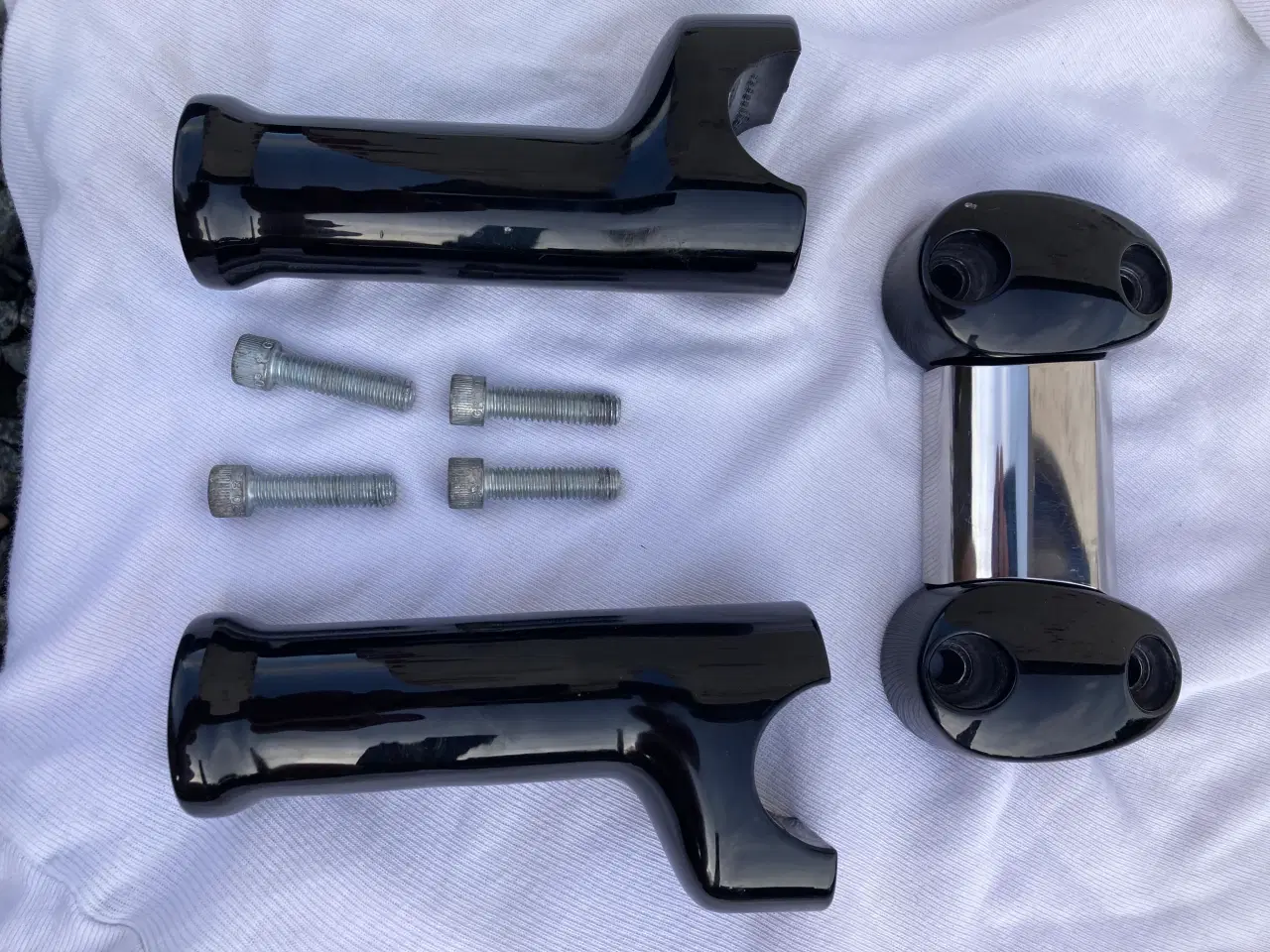 Billede 5 - Harley org. risers til 1 1/4” styr, aka Fat Bar