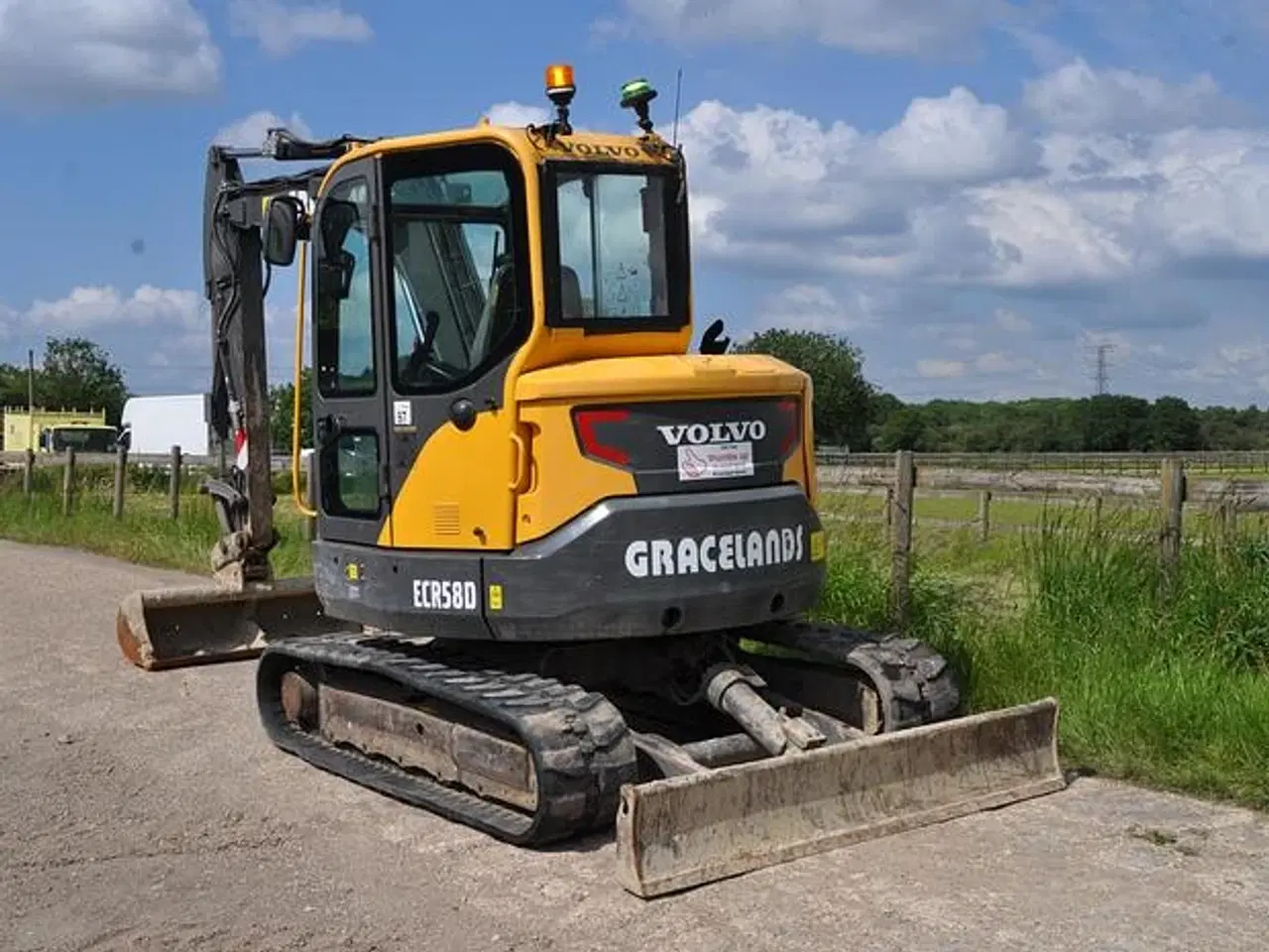 Billede 5 - Minigraver - VOLVO ECR58D