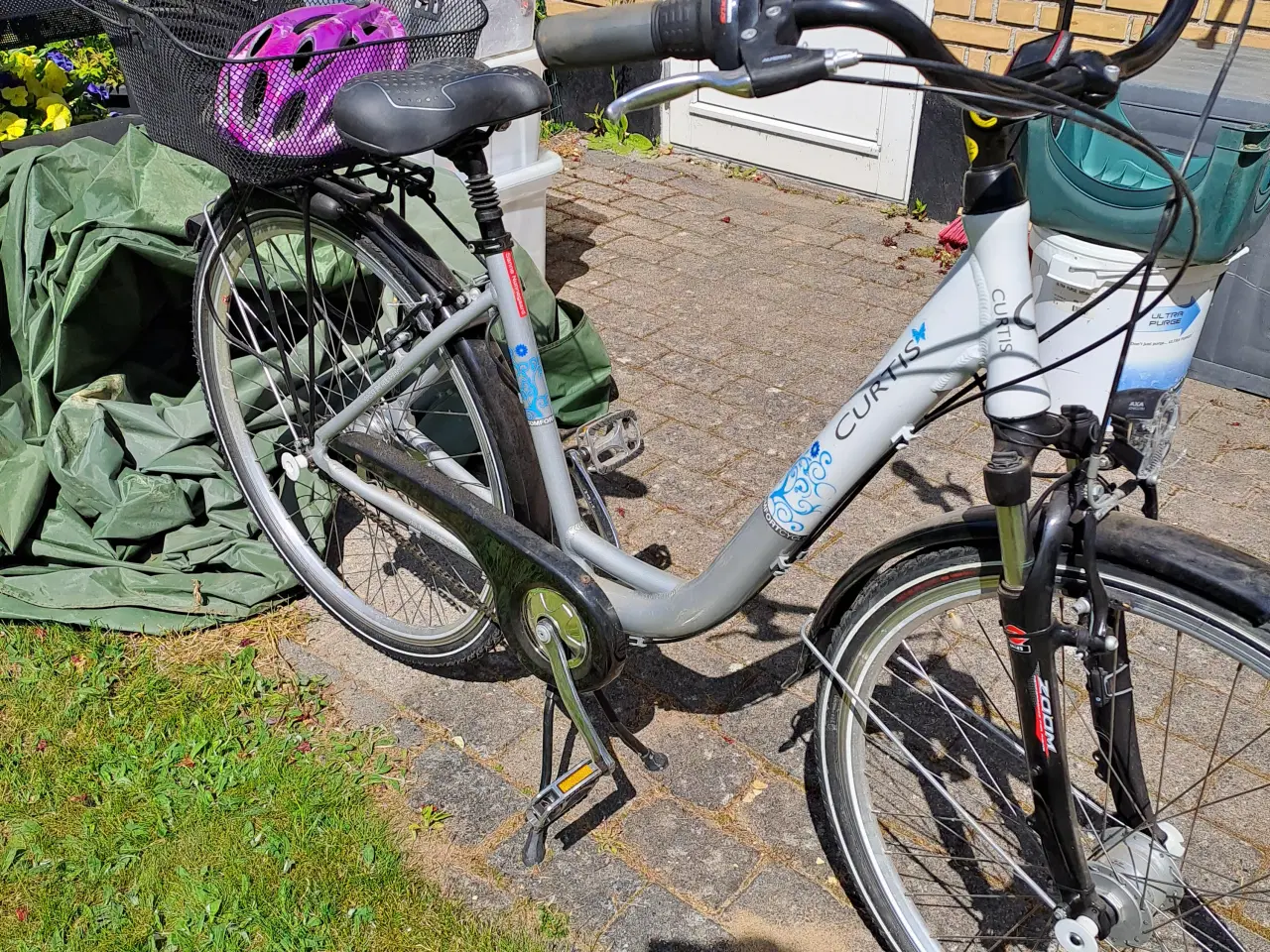 Billede 2 - Fin hvid cykel 🚴 7 gear 