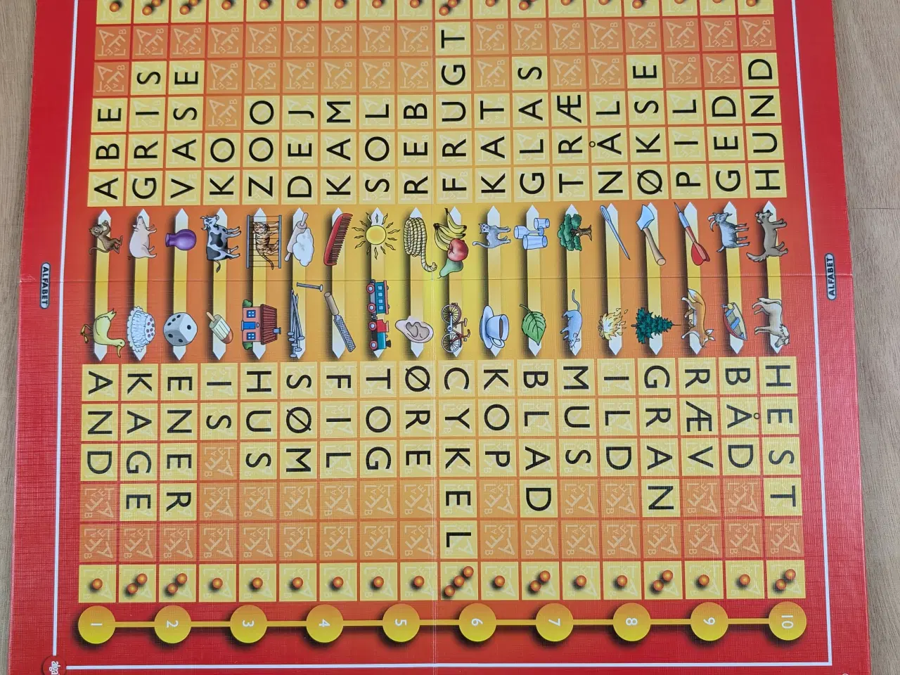 Billede 3 - Danspil Børne Alfabet . Brætspil