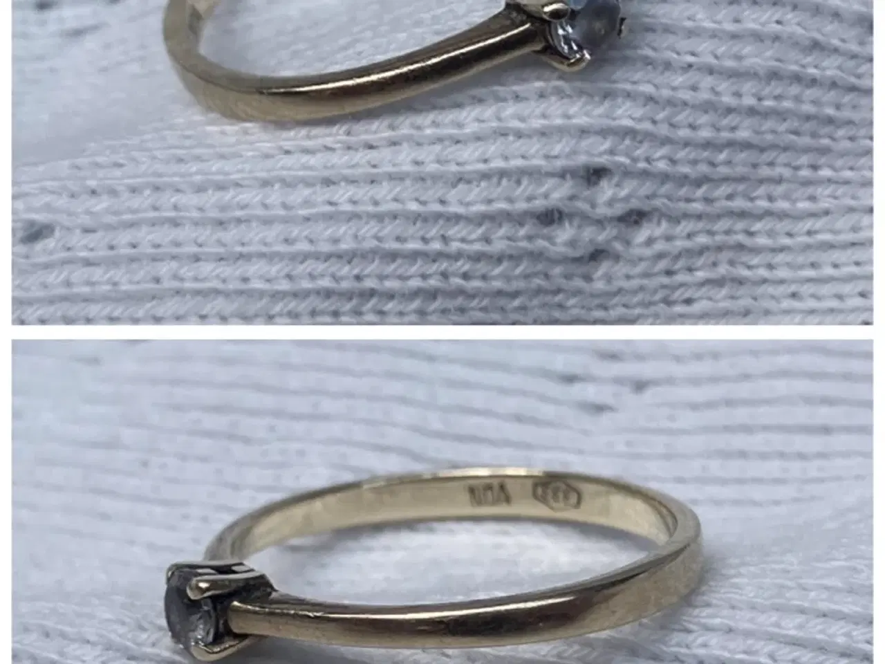 Billede 2 - 8 karat guldring 